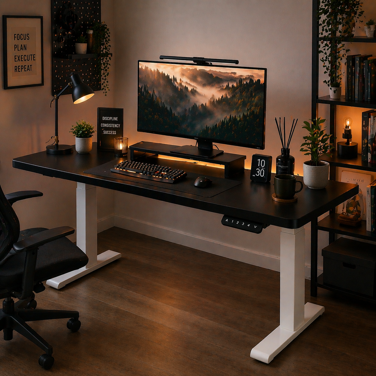 ZY-02 Dual Motor Standing Desk - Premium Executive Desk with Quiet Motors