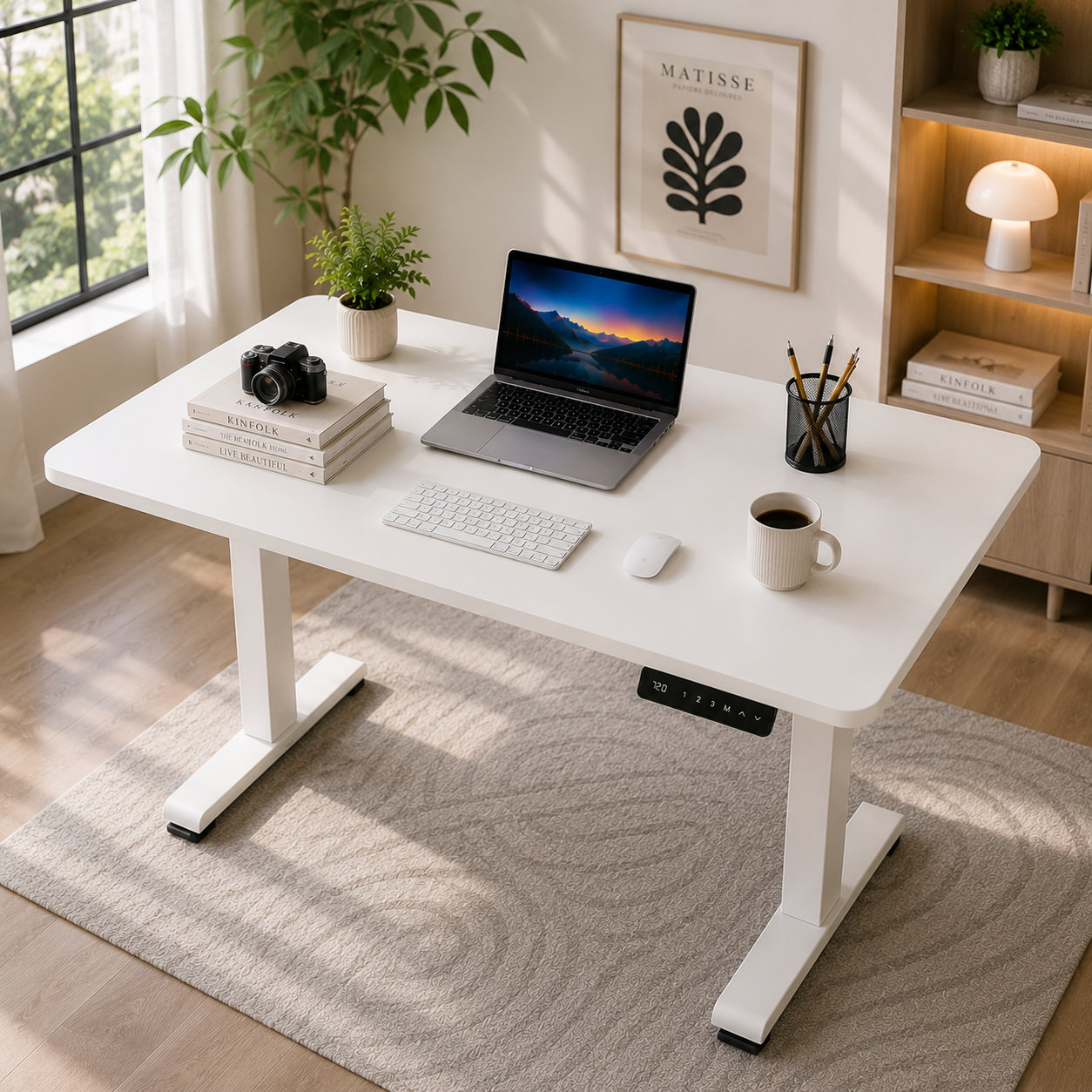 ZY-02 Two-Stage Dual Motor Motorized Standing Desk with Professional Design for Office Furniture Traders