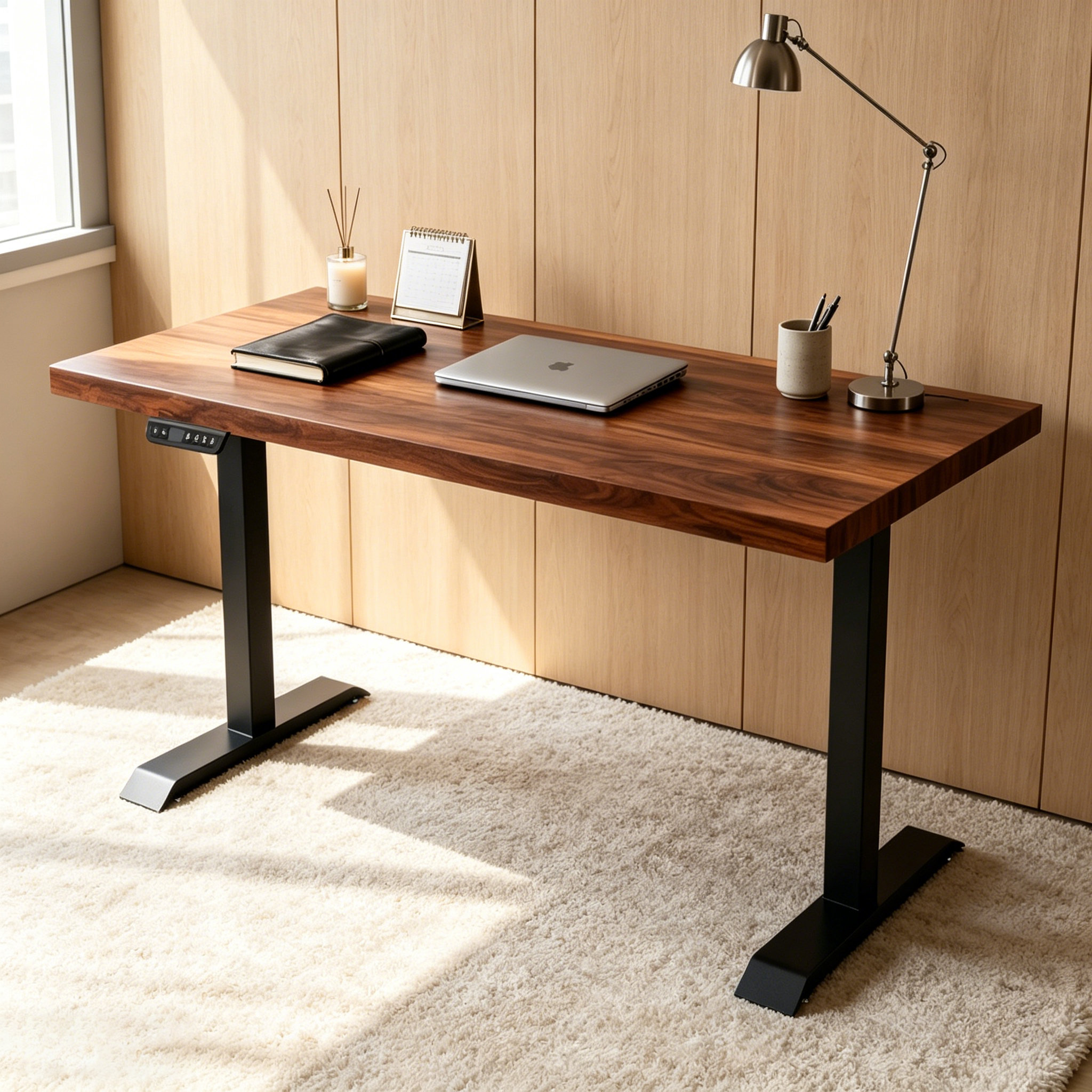 ZY-02 Two-Stage Dual Motor Adjustable Computer Desk with Wide Worktop for Import Distributors