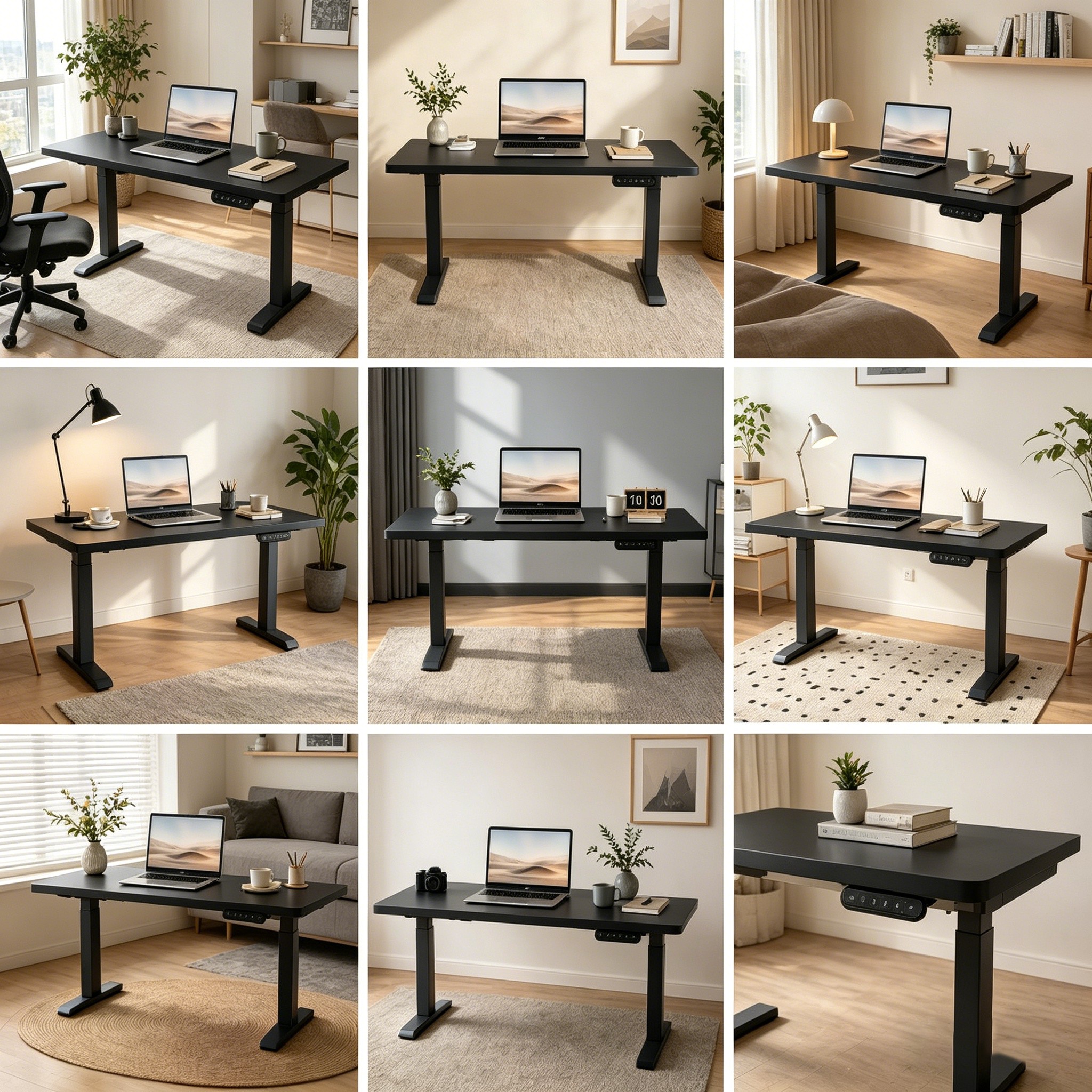 ZY-02 Dual Motor 2 Stage Office Standing Table Ergonomic Advantage for Workspace Integrators