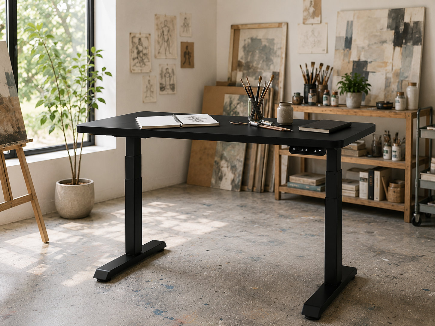 ZY-03 Commercial Electric Desk Underframe, Private-Label Flexibility for Multi-Branch Furniture Retailers