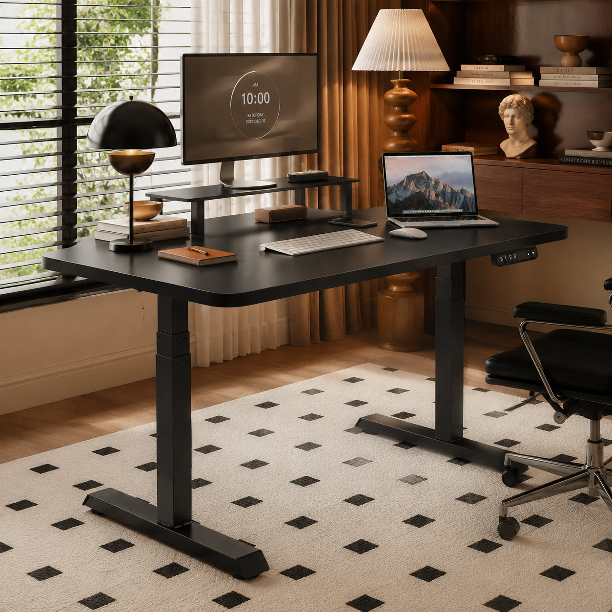 ZY-03 Memory-Controller Ready Dual Motor Desk Base, OEM Customizable Platform for Bulk Importers and Private Labels