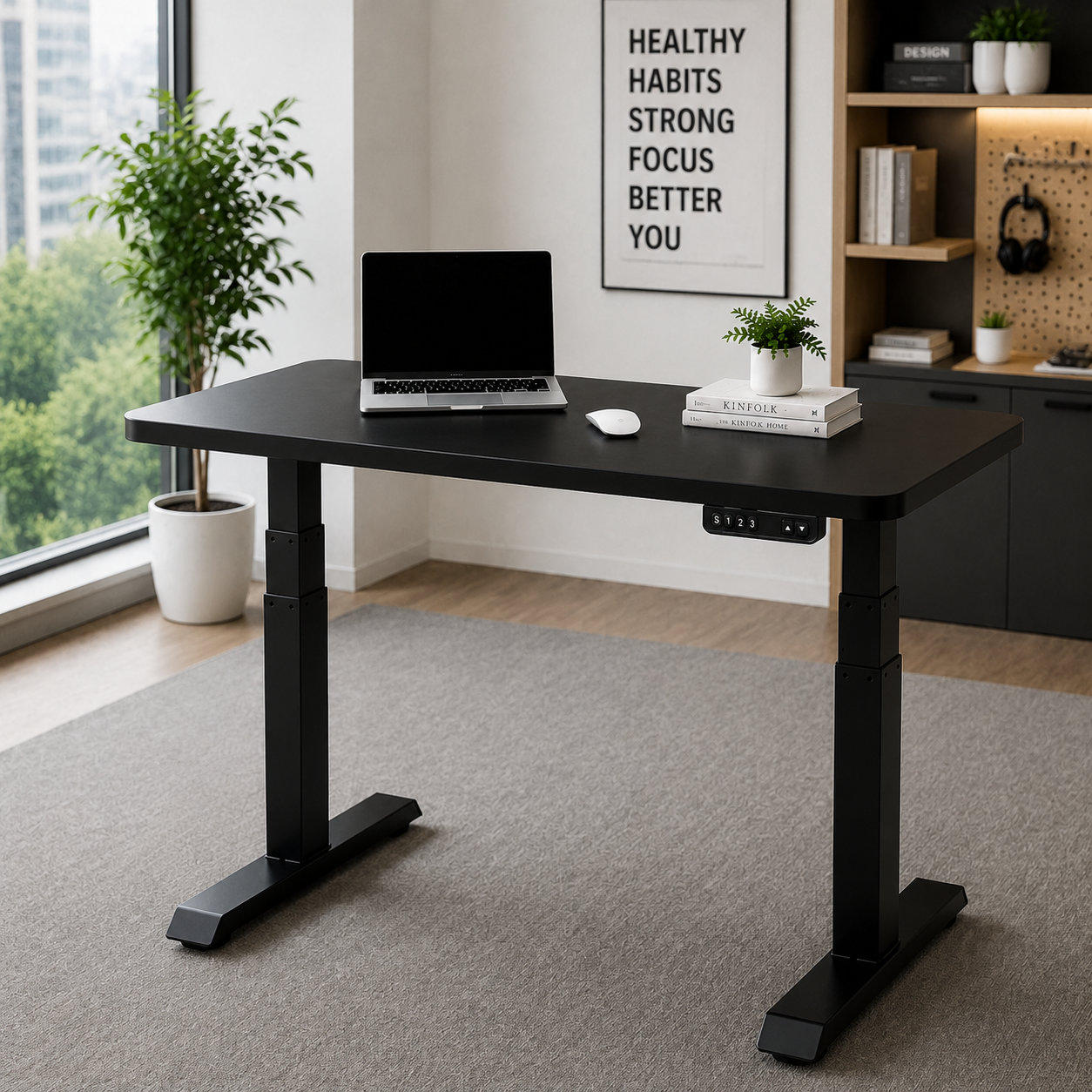 ZY-03 Electric Height-Adjustable Desk Skeleton, Flexible Width Platform for Healthcare Administration