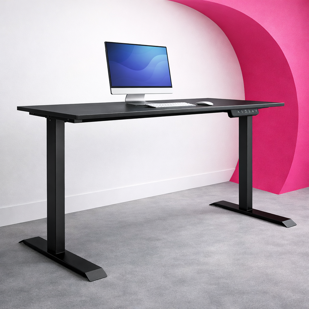 ZY-02 Dual Motor Electric Standing Desk 2-Stage Smooth Quiet Lift Ergonomic Frame for Flexible Office Workspace Solutions