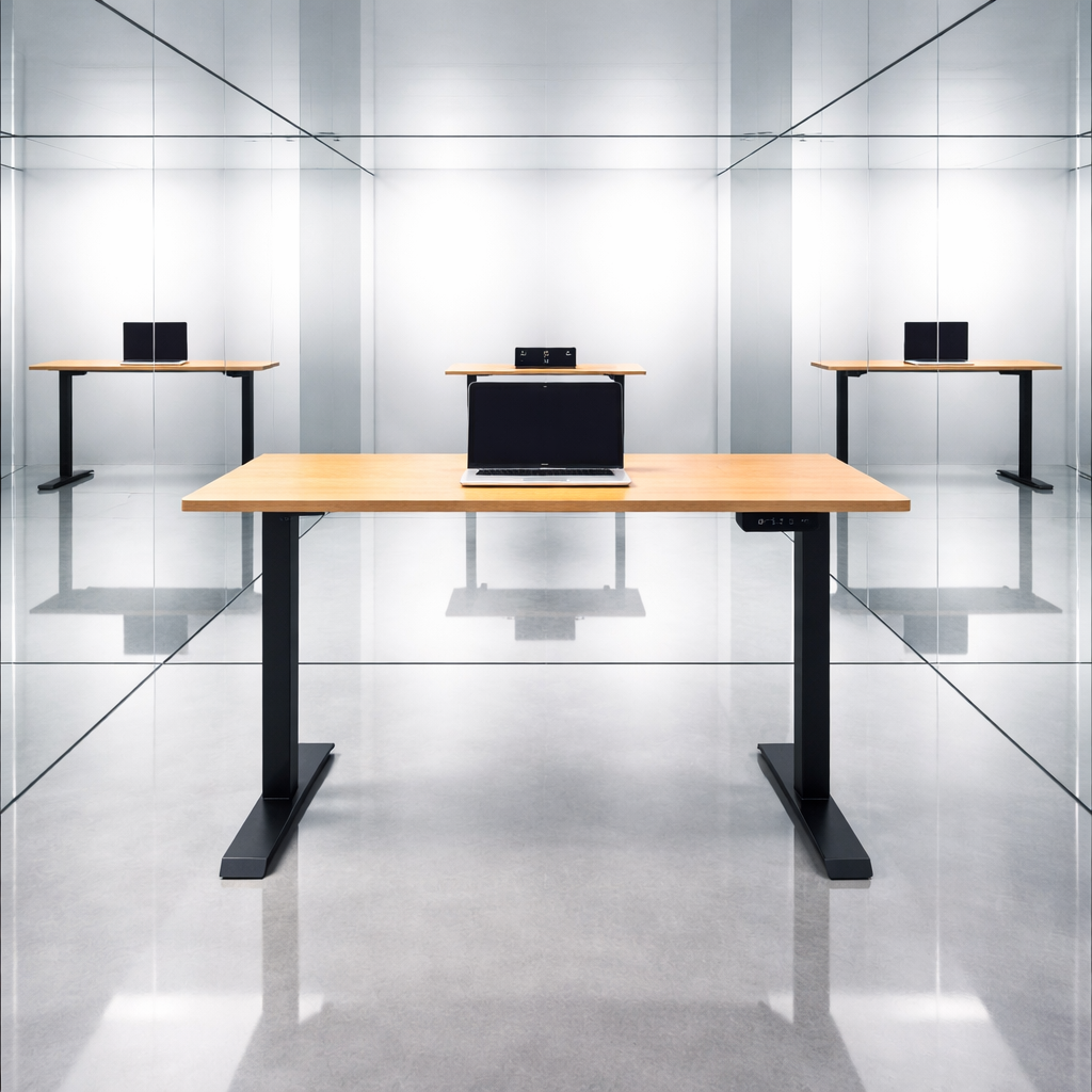 ZY-02 Dual Motor Electric Standing Desk 2-Stage High Stability Silent Lift System for Corporate Office Solutions