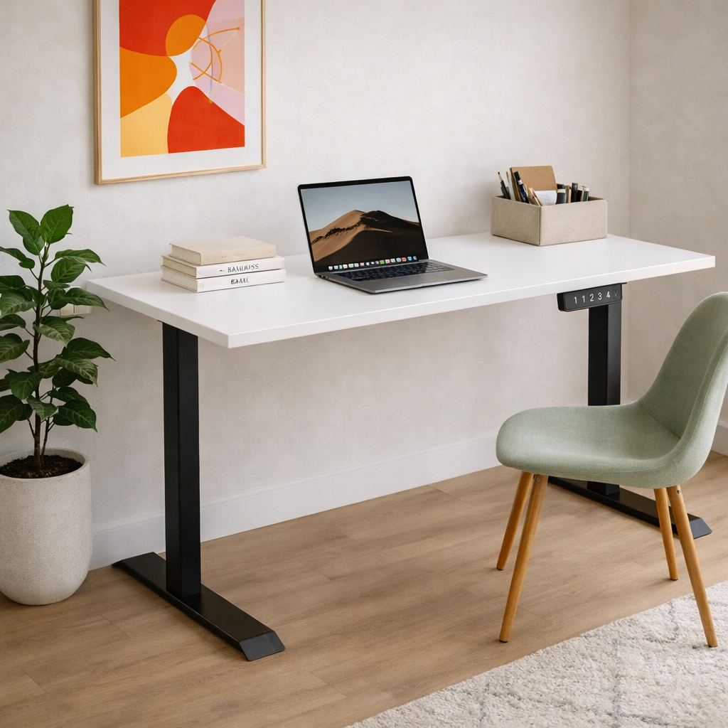 ZY-02 Dual Motor Standing Desk 2-Stage Ultra Stable Quiet Lift Durable Frame for Long-Term Office and Commercial Use