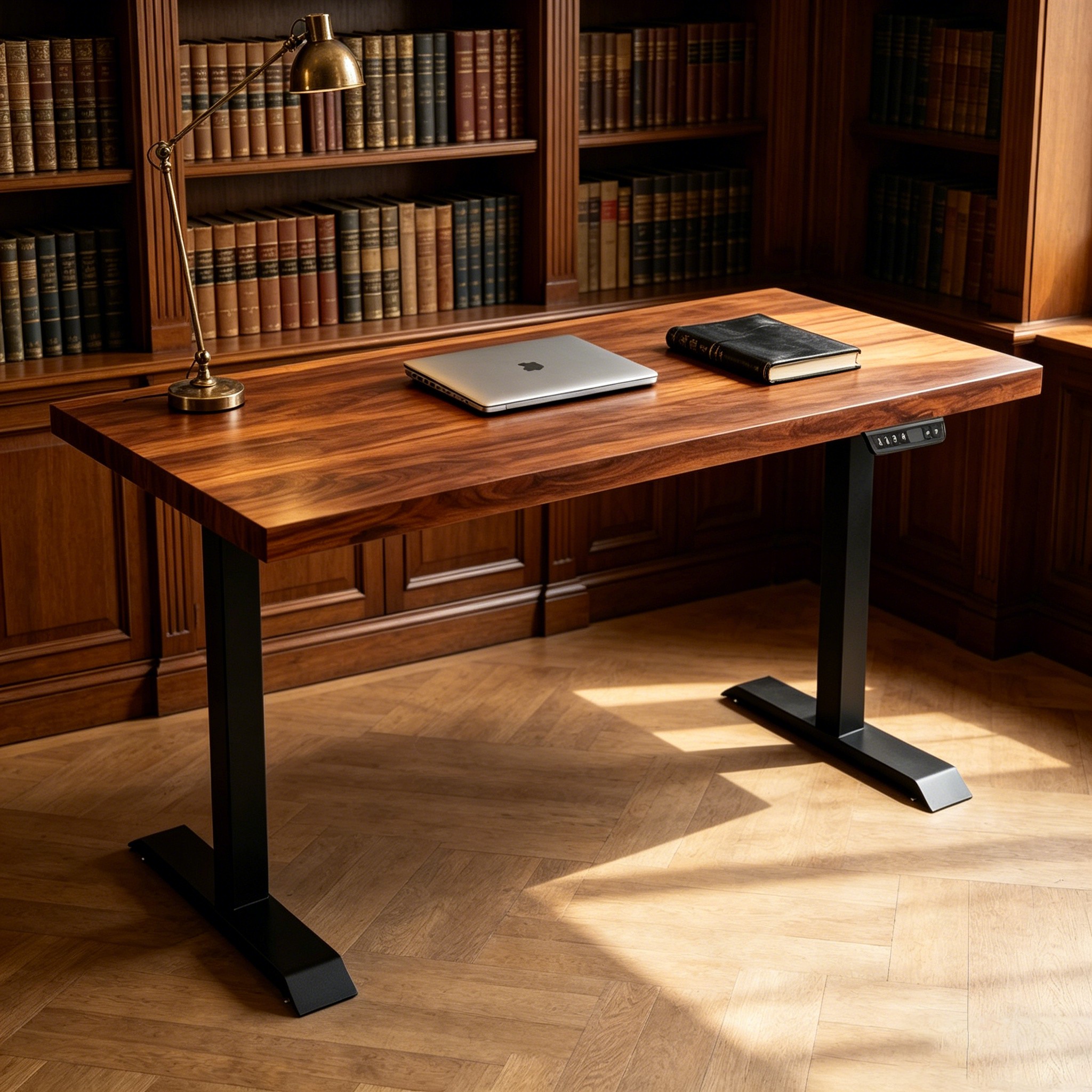 ZY-02 Premium Dual Motor 2-Stage CEO Executive Standing Desk Ultra Wide Stable Frame for Luxury Offices