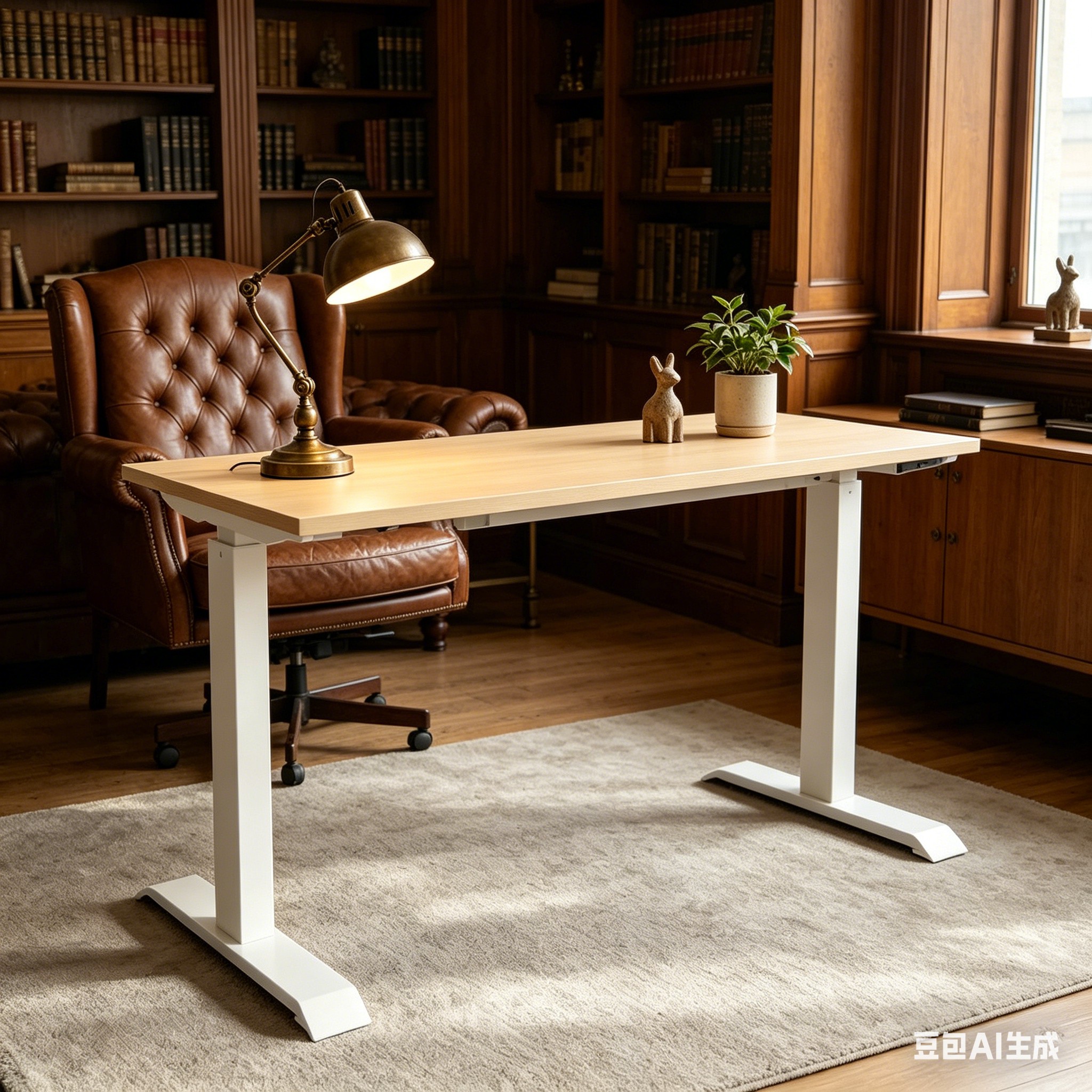 ZY-02 Premium Dual Motor 2-Stage Conference Standing Desk Extra Long Adjustable Table for Meeting Rooms