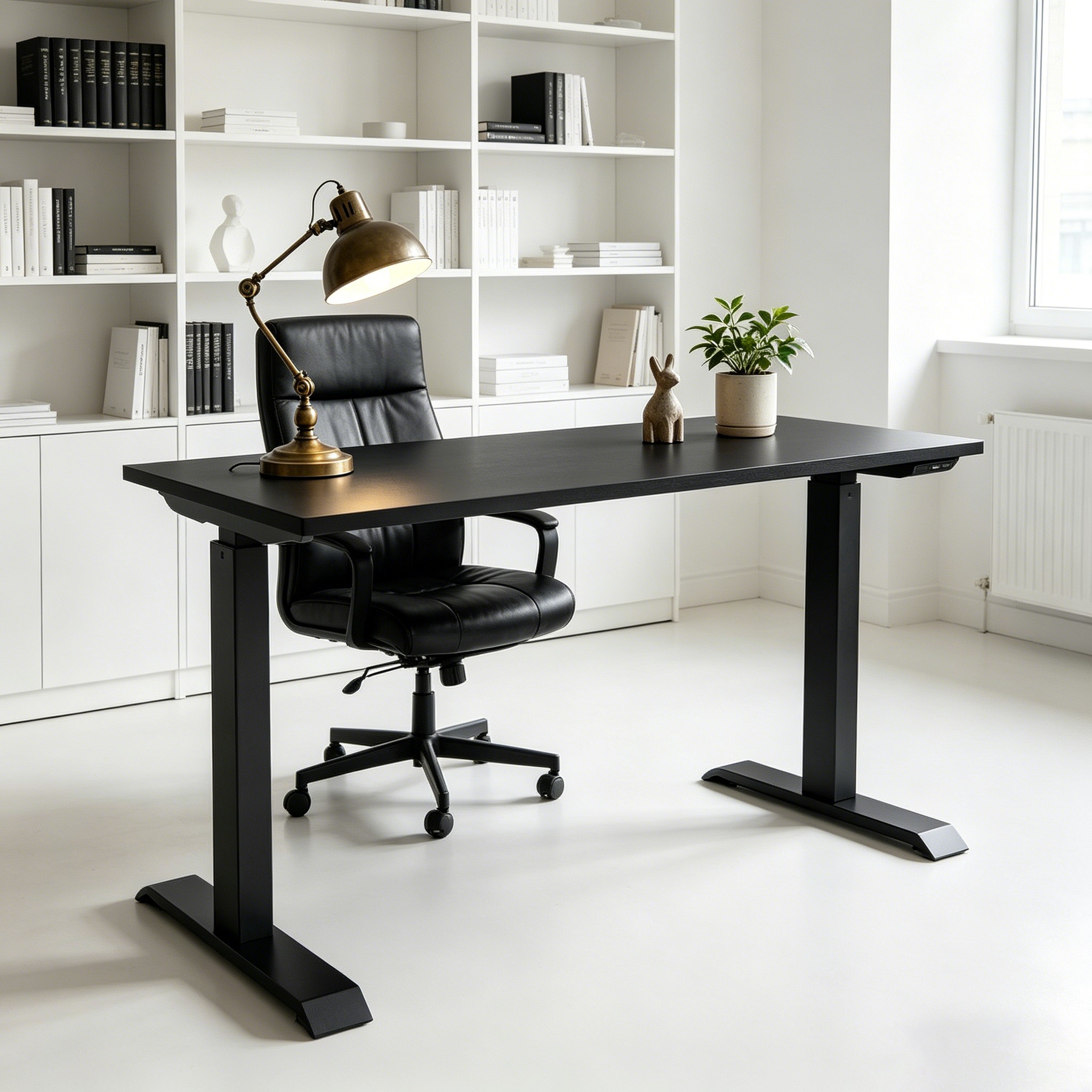 ZY-02 Dual Motor 2-Stage Standing Desk Wrong Usage Causes Fatigue Ergonomic Smart Lift for Office Health