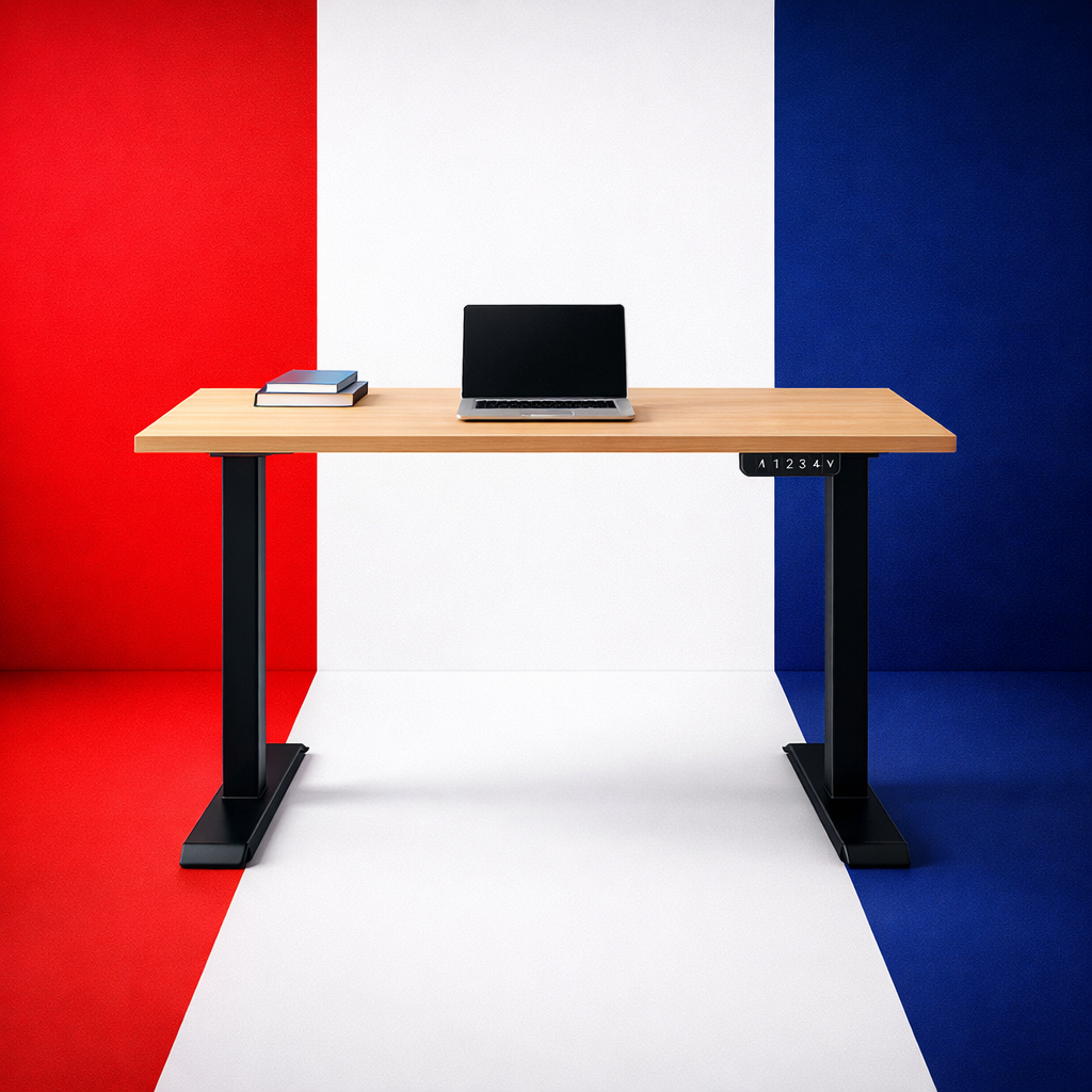ZY-02 Dual Motor 2-Stage Electric Standing Desk Premium Executive Workspace Height Adjustable Stable Office Solution