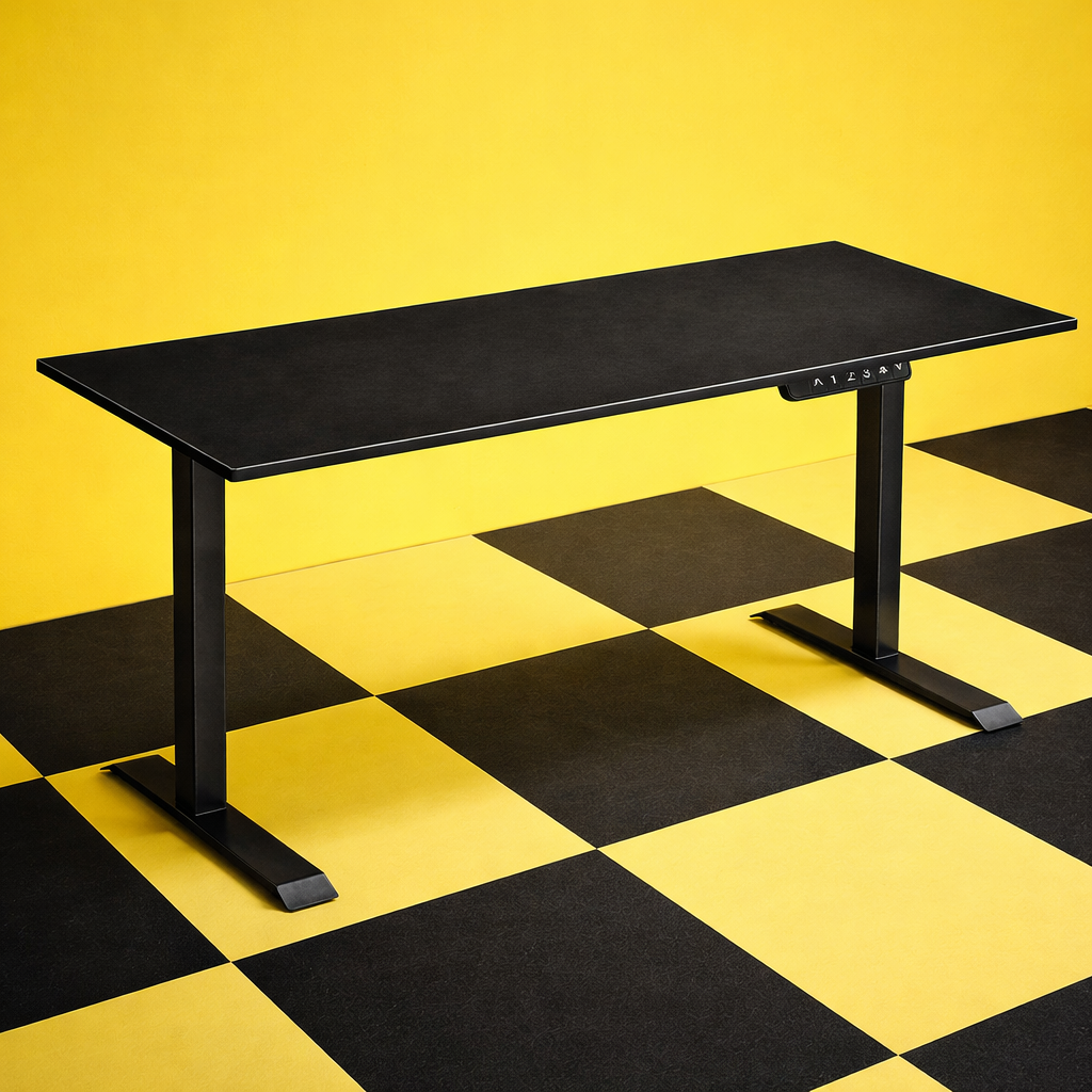 ZY-02 Neon Cross Line Lighting Standing Desk
