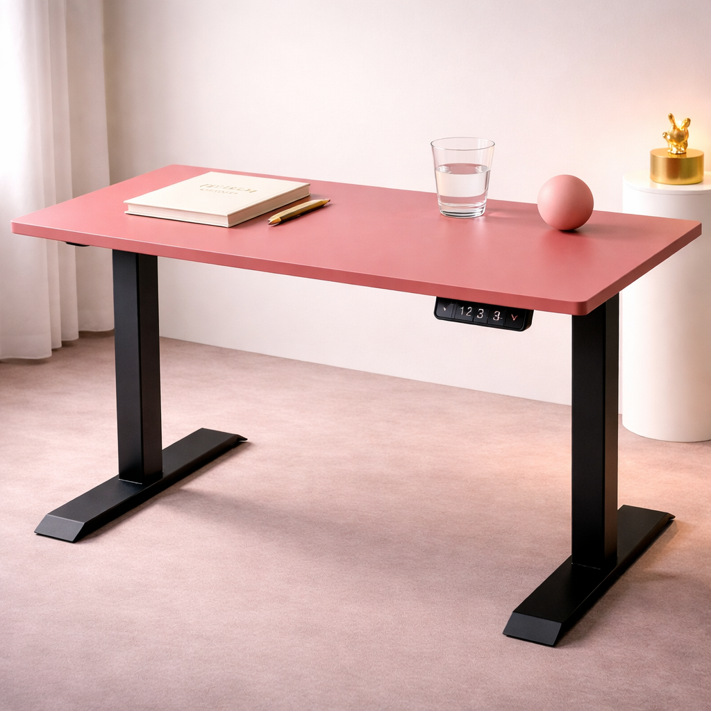 ZY-02 Blue Modern Electric Height Adjustable Standing Desk