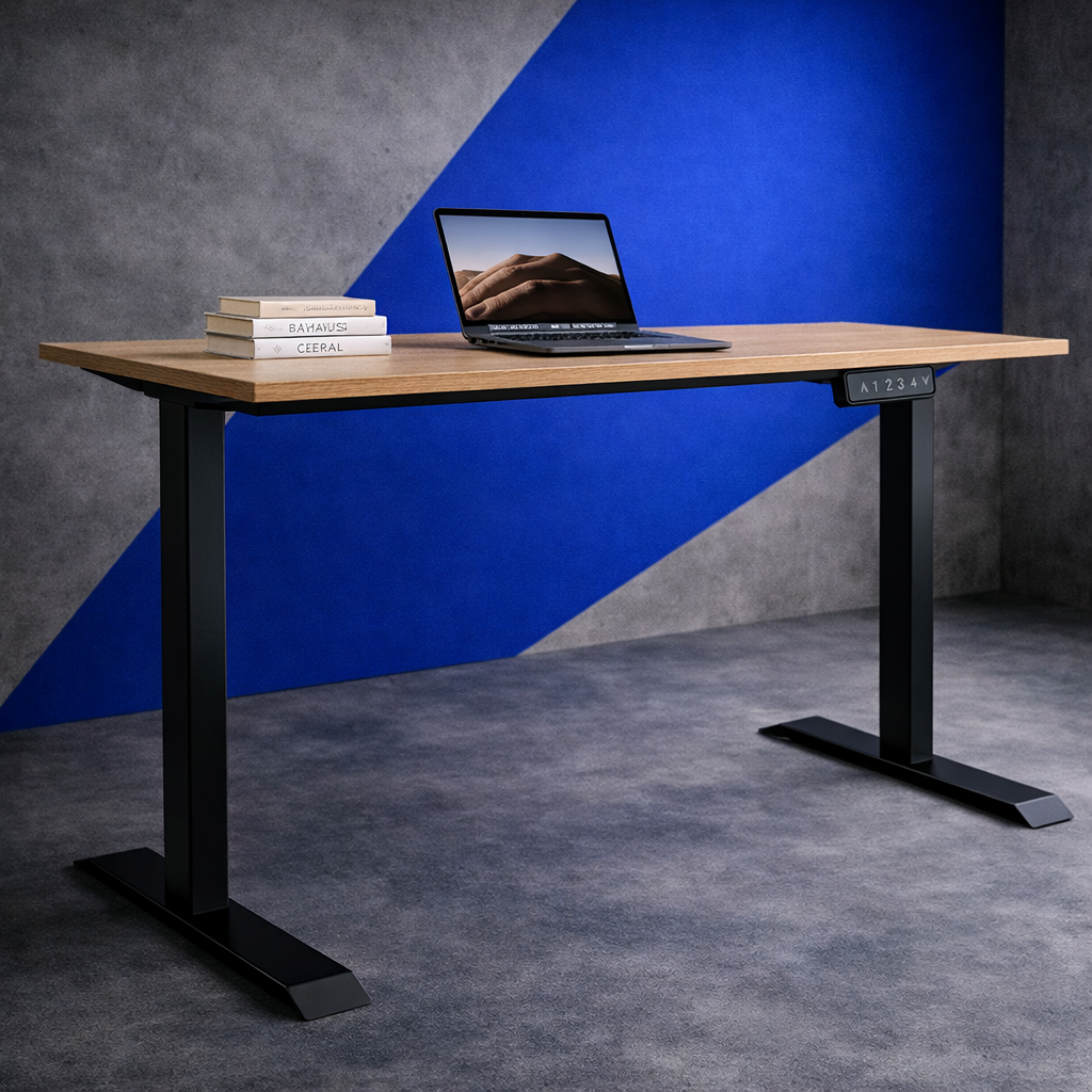 ZY-02 Dual Motor 2-Stage Electric Standing Desk Smooth Quiet Lift Gaming Home Office Desk