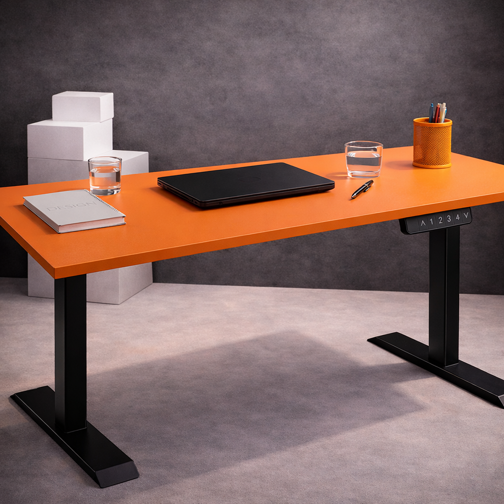 ZY-02 Neon Light Workspace Electric Standing Desk
