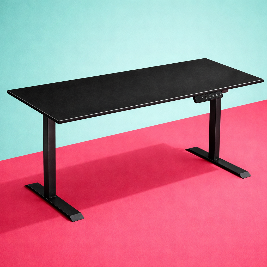 ZY-02 Red Cyan Contrast Studio Standing Desk