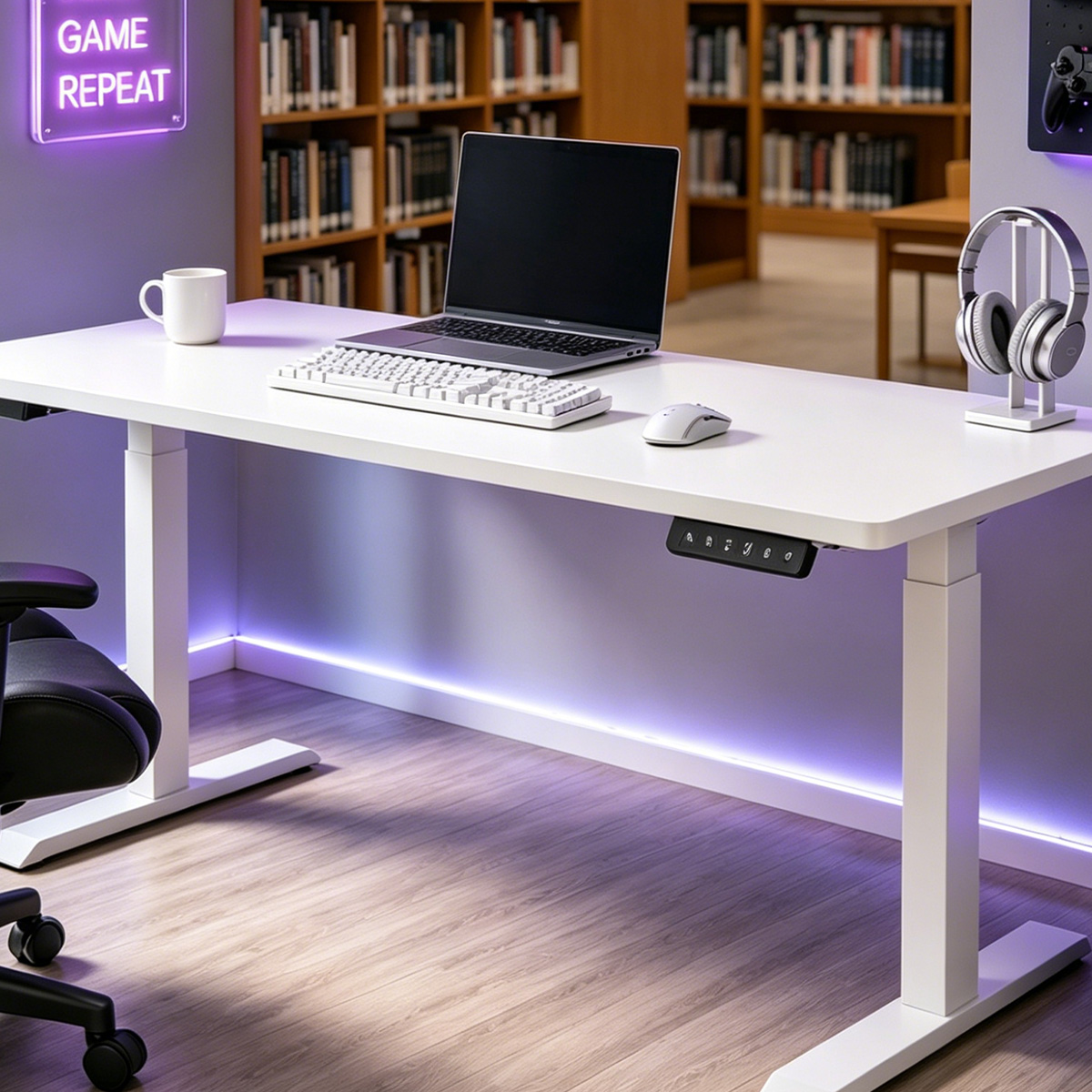 ZY-02 Two Stage Dual Motor Adjustable Office Desk with Heavy Load Capacity for Commercial Furniture Buyers