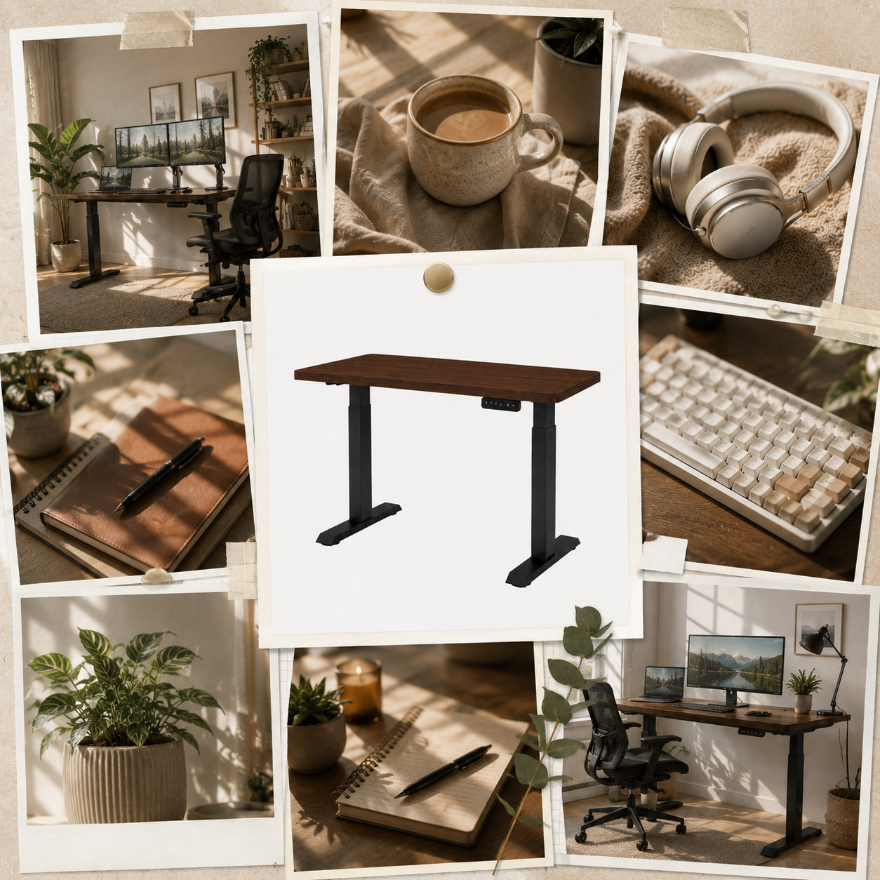 ZY-02 Two-Stage Dual Motor Commercial Standing Desk with Reinforced Frame for Wholesale Office Supply