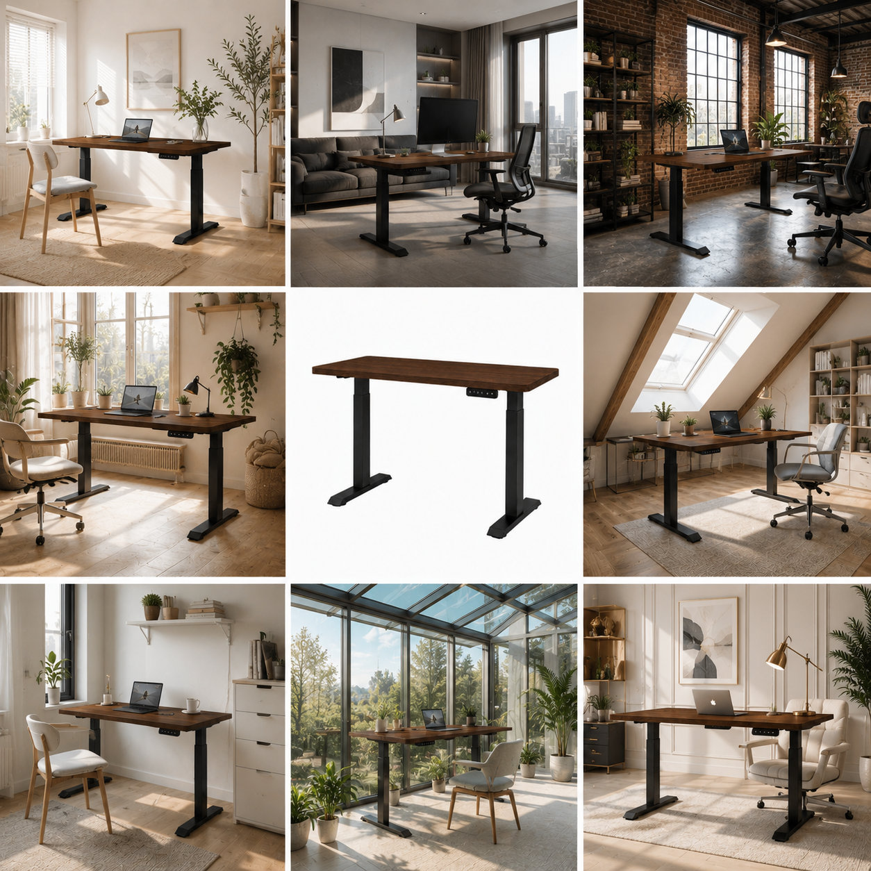 ZY-02 Dual Motor Two-Stage Executive Standing Table with Silent Lift for Premium Office Interiors