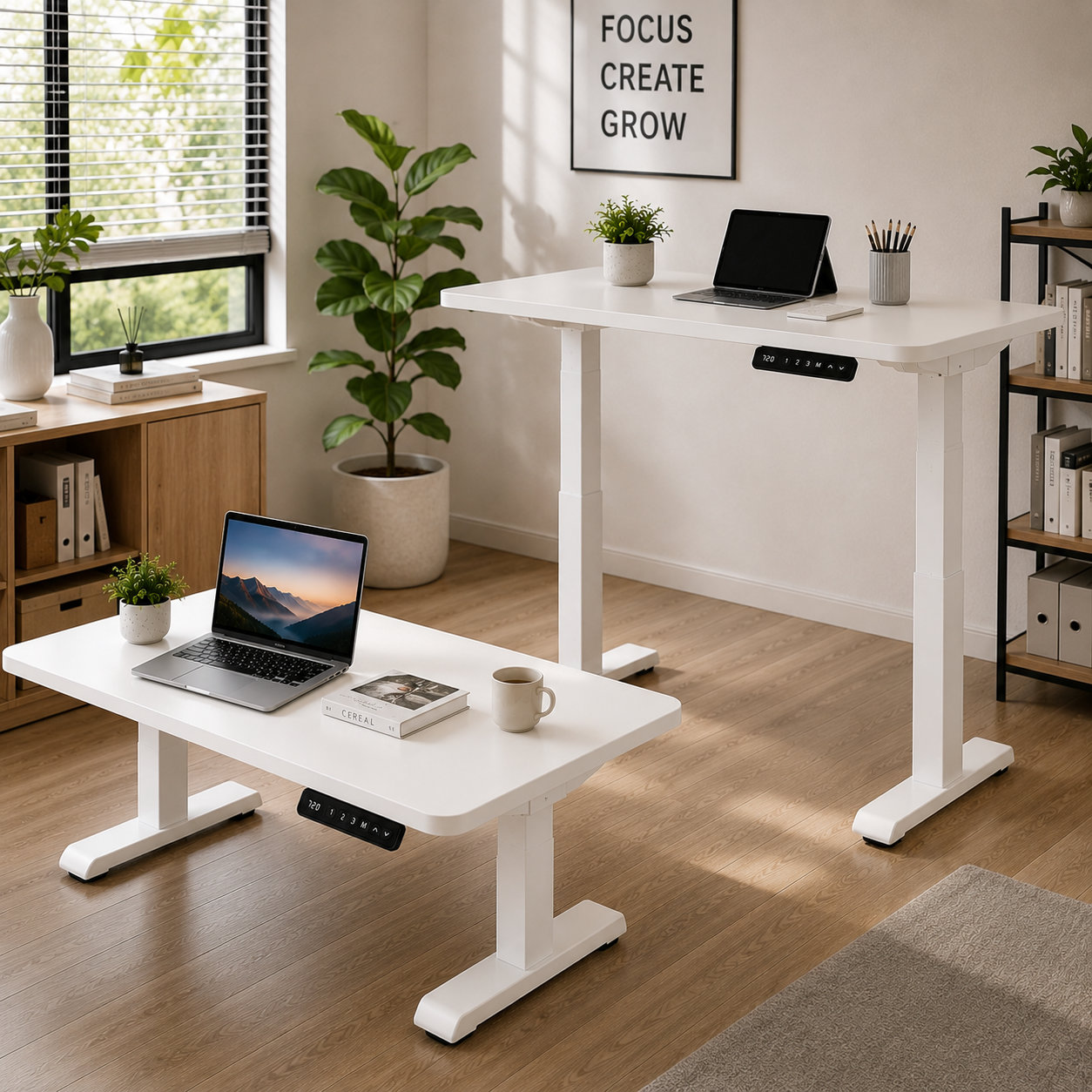 ZY-02 2-Stage Dual Motor Lift Table with Anti Collision Safety System for Commercial Projects