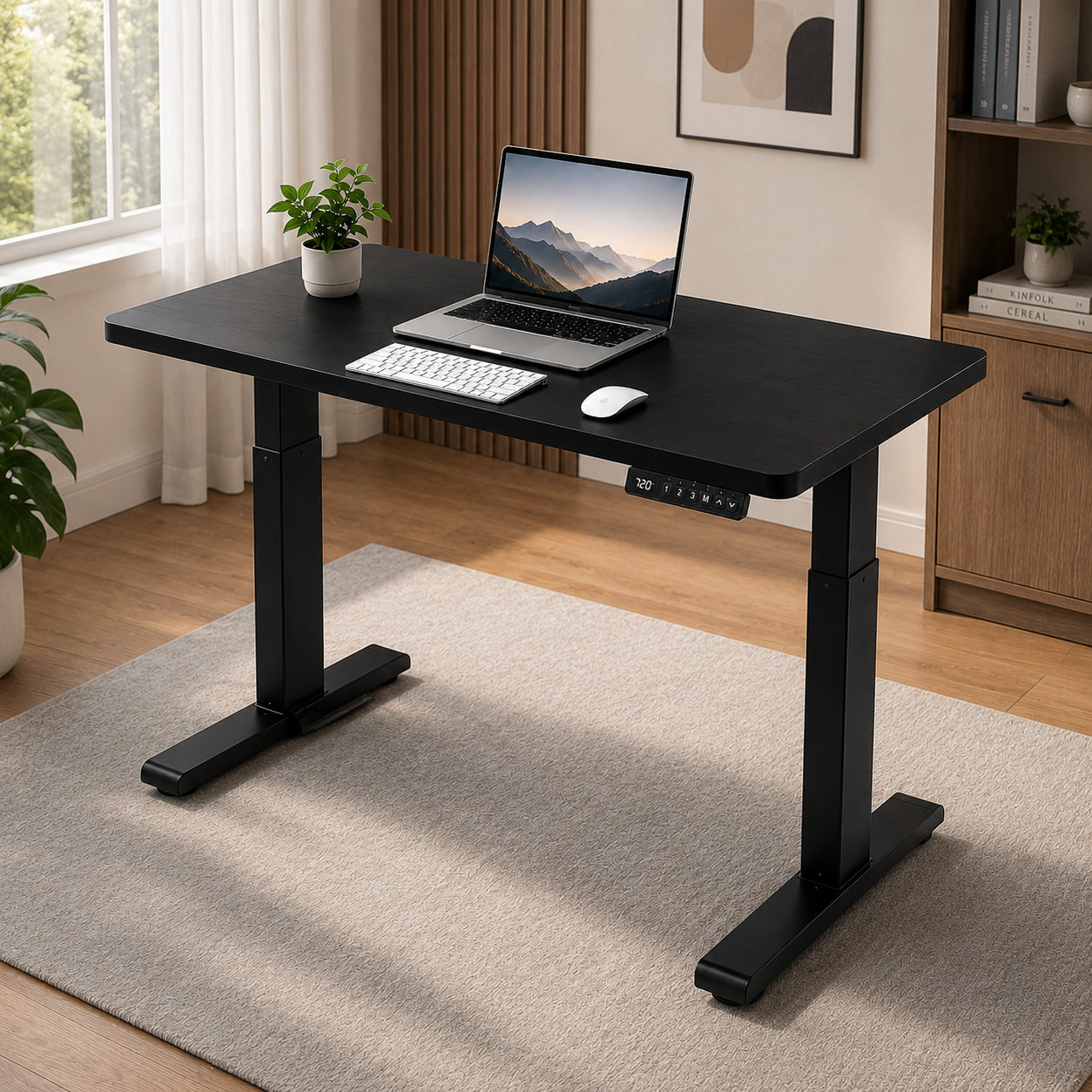 ZY-02 2-Stage Dual Motor Electric Workstation Desk with Commercial Durability for Dealer Networks