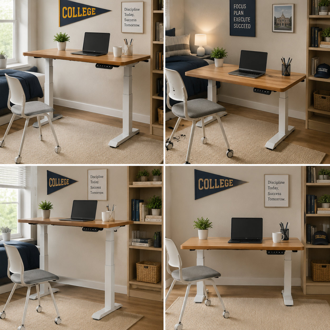 ZY-02 Dual Motor 2-Stage Ergonomic Desk Base with Export-Ready Packaging, Multi-Market Wholesale Programs