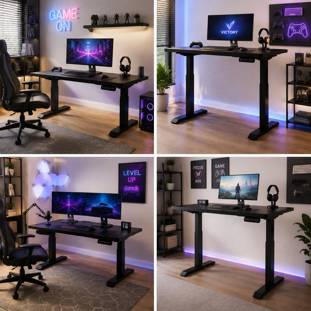 ZY-02 Two-Motor Two-Stage Height Adjustable Table Frame with Fast Installation, Regional Wholesale Networks