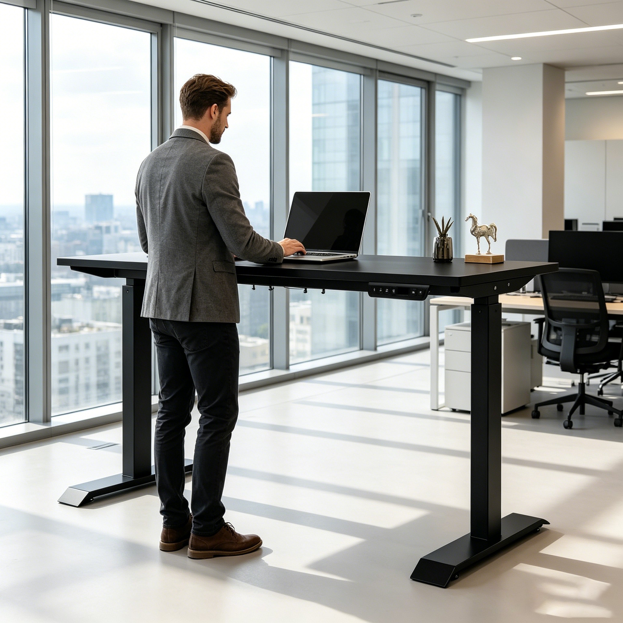ZY-02 Professional Dual Motor Standing Table for Office Furniture Wholesalers and Project Contractors