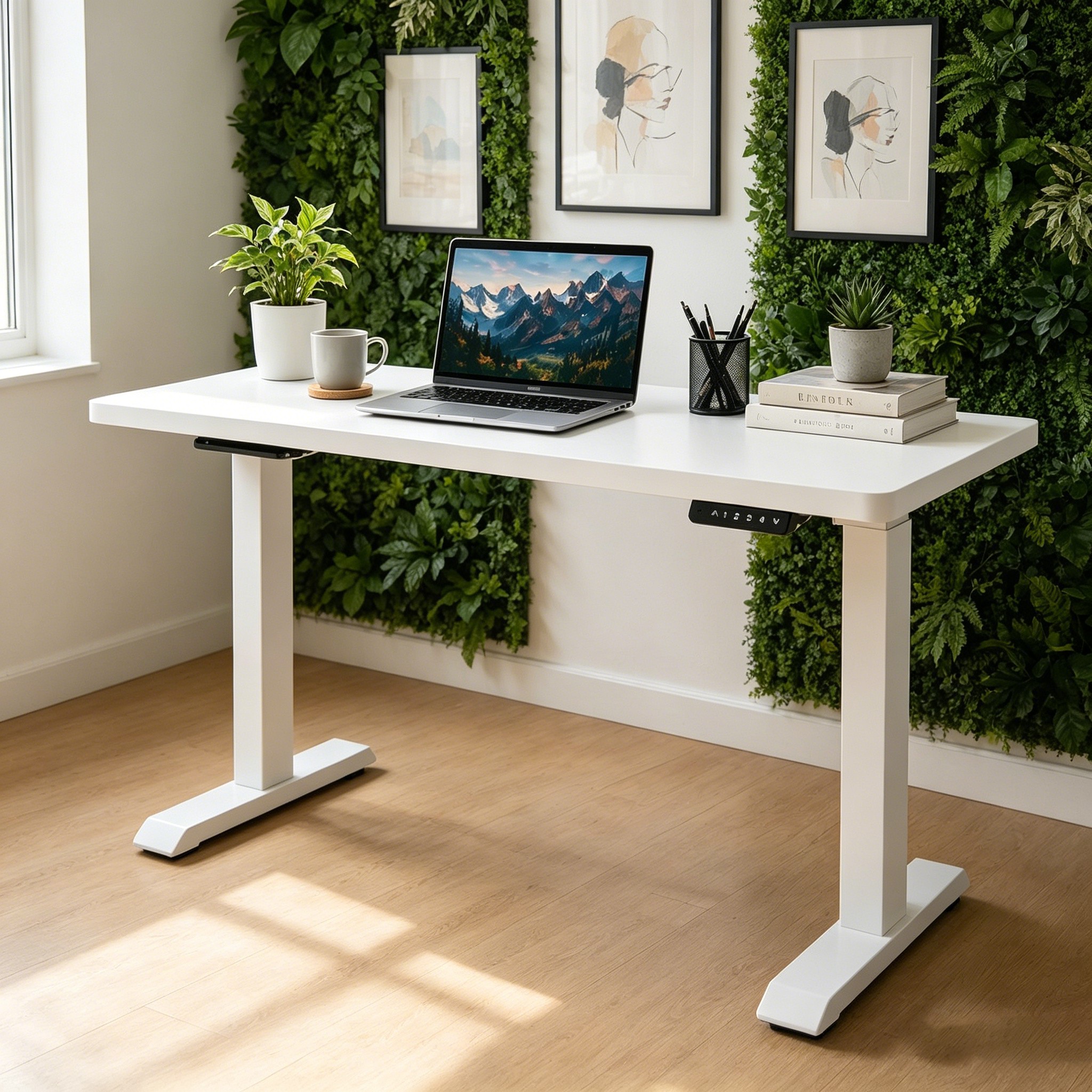 ZY-02 Two Stage Dual Motor Sit Stand Desk with Heavy Duty Steel Base for Bulk Office Furniture Supply