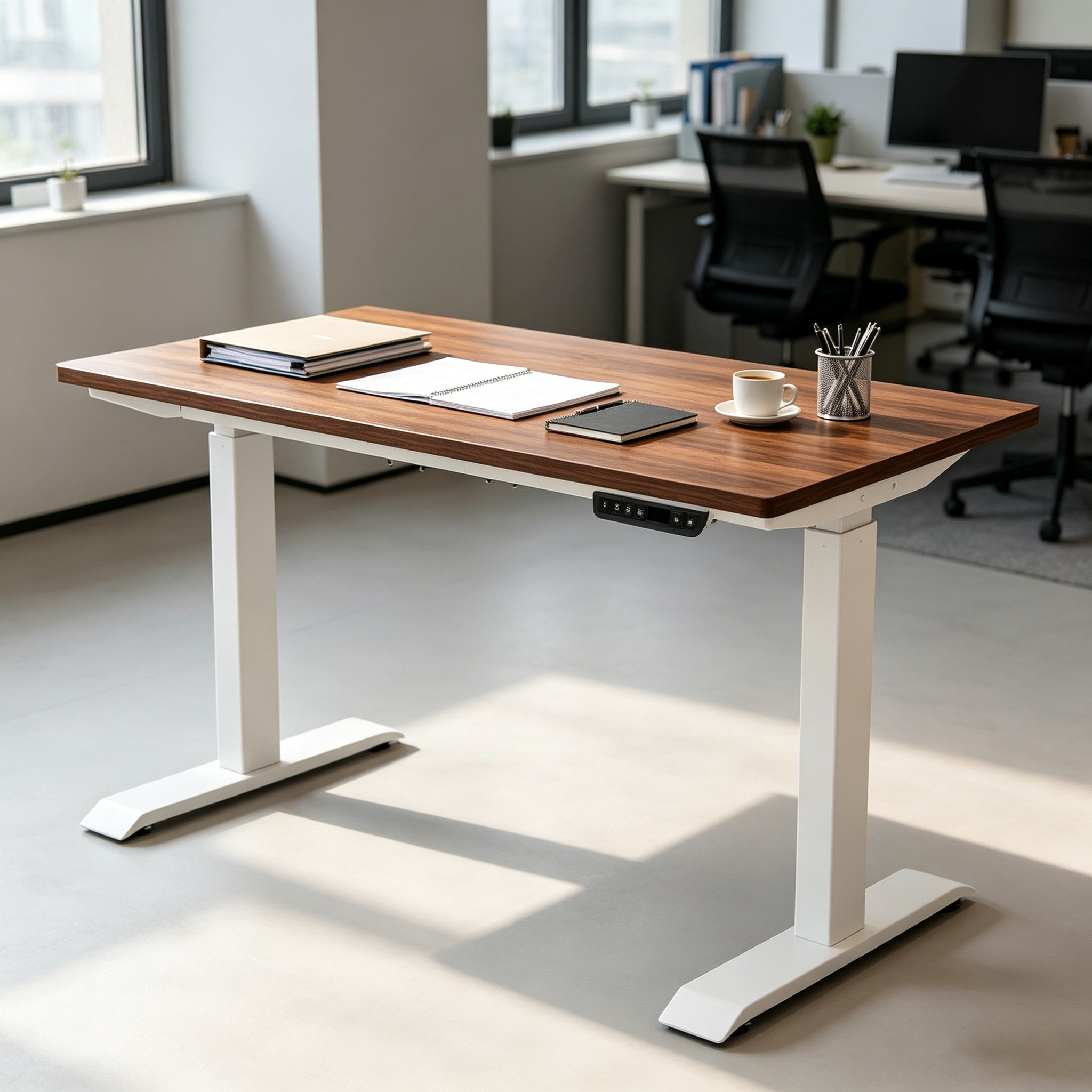 ZY-02 Dual Motor Executive Standing Desk with Memory Keypad for Premium Corporate Offices