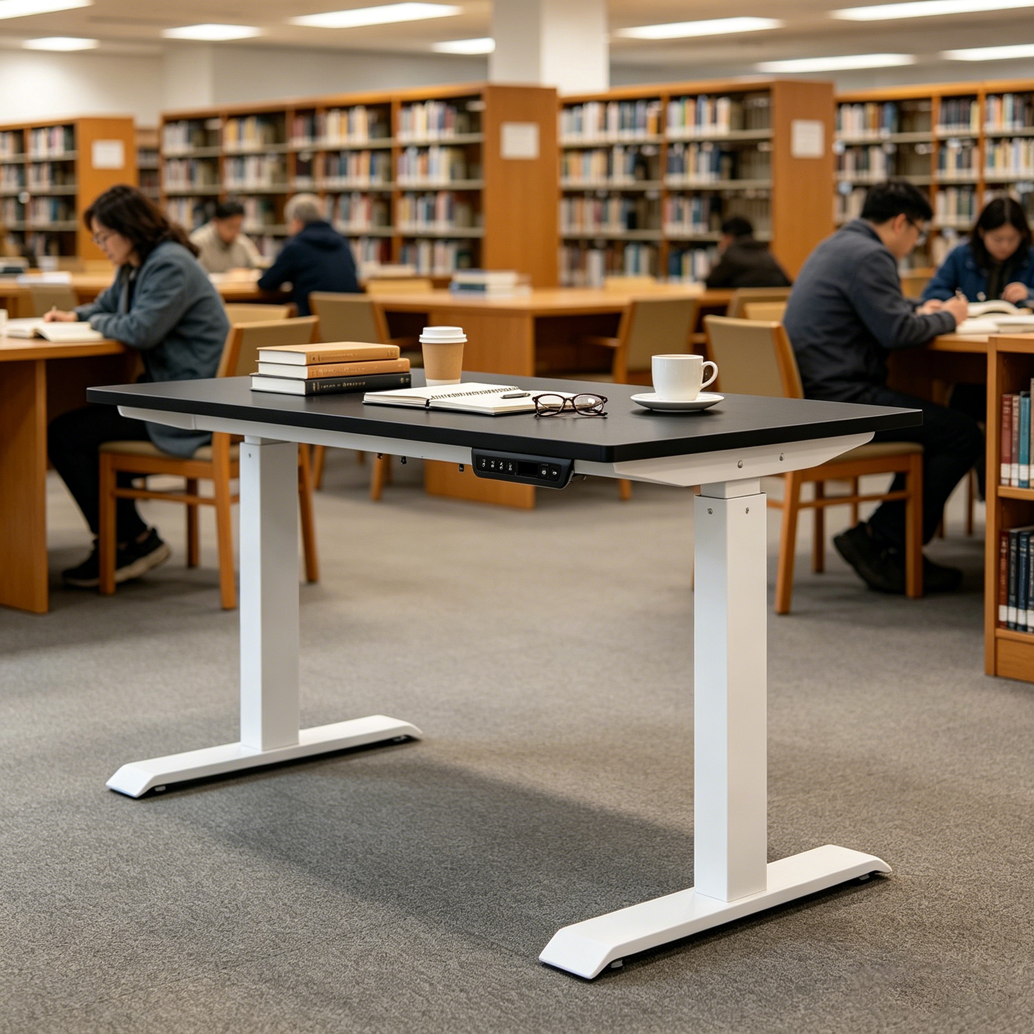 ZY-02 Commercial Dual Motor Work Desk with Electric Lift Function for Office Procurement