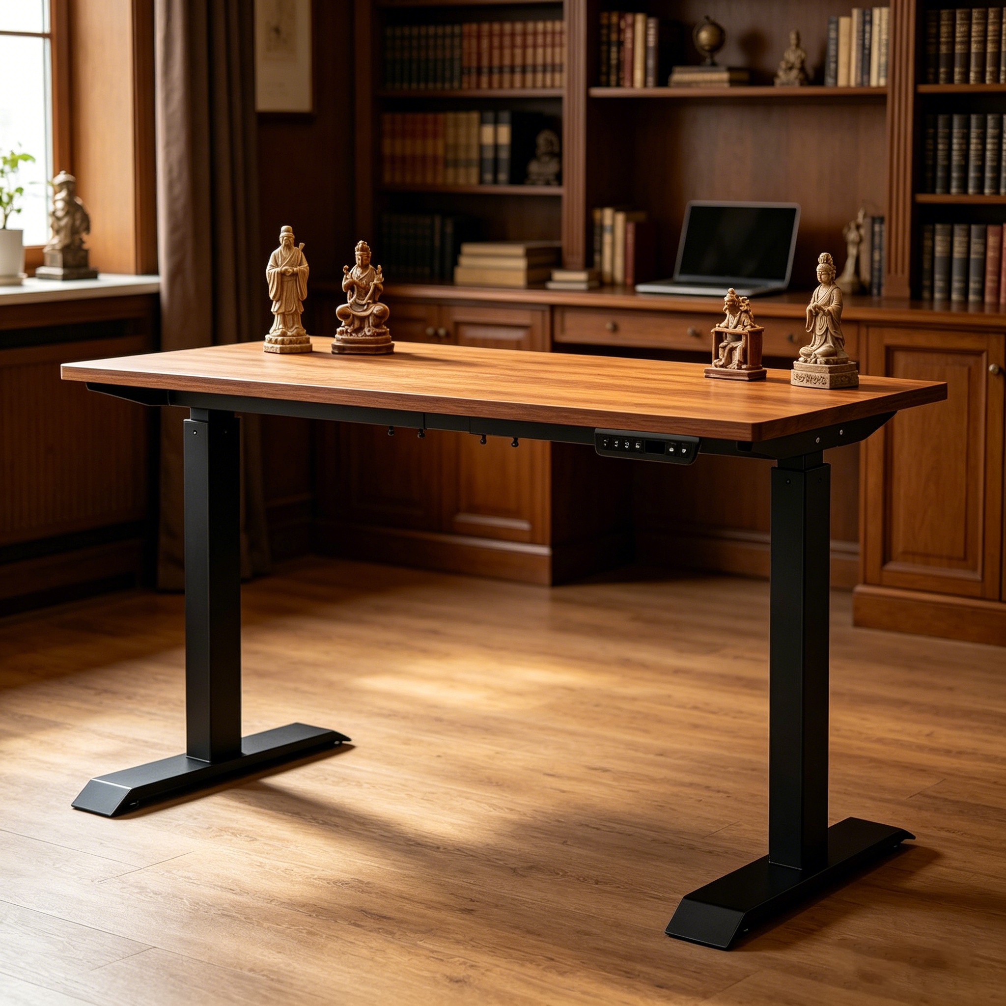 ZY-02 Quiet Dual Motor Lift Desk with 2-Stage Adjustable Legs for Modern Business Offices