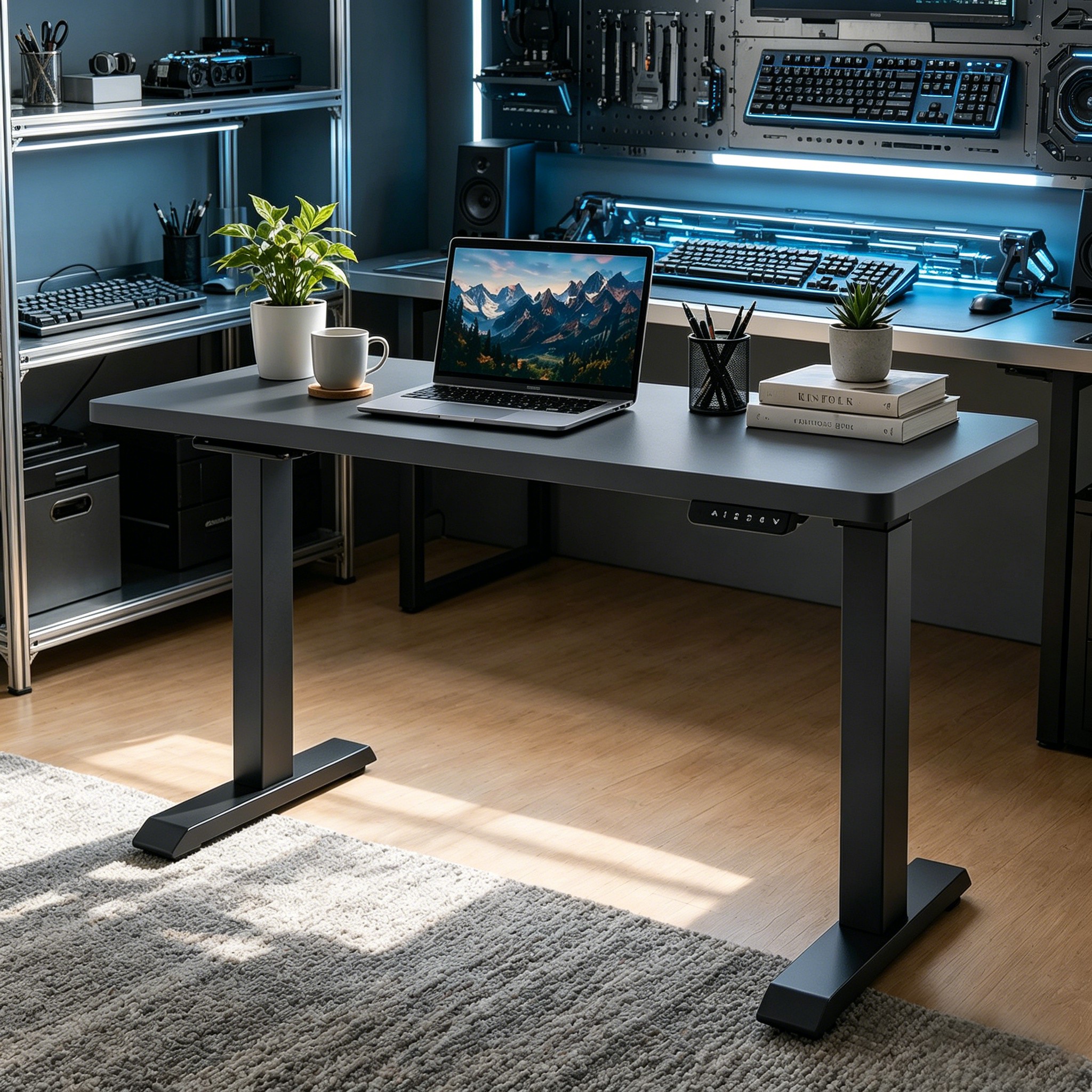 ZY-02 Intelligent Dual Motor Standing Desk Smart Office Advantage for Digital Workspace Solutions