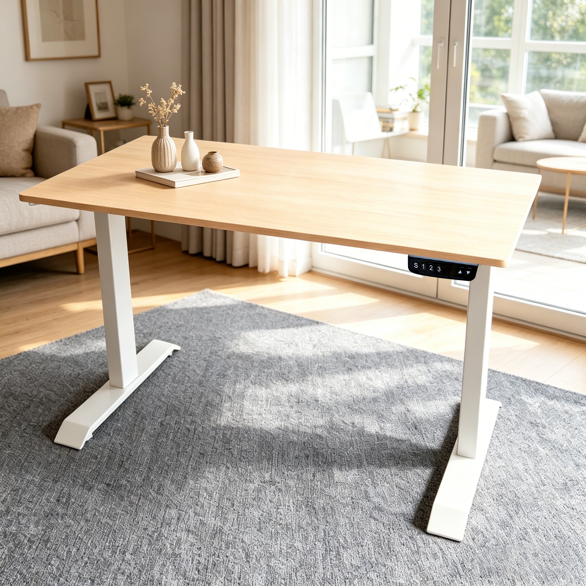 ZY-02 Commercial Dual Motor Desk System Flexible Workspace Advantage for Office Procurement