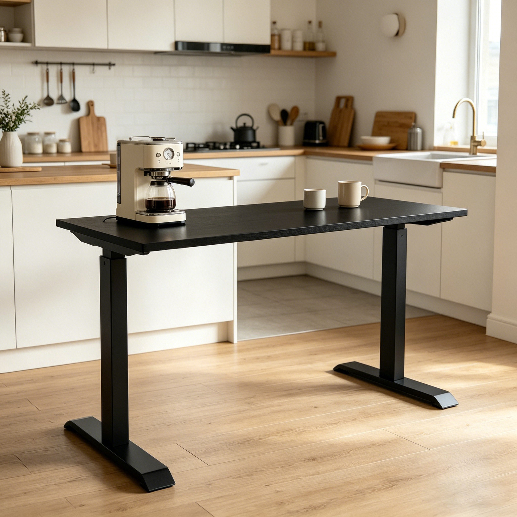 ZY-02 Electric Lift Office Workstation Dual Motor Reliability Advantage for Global Distributors