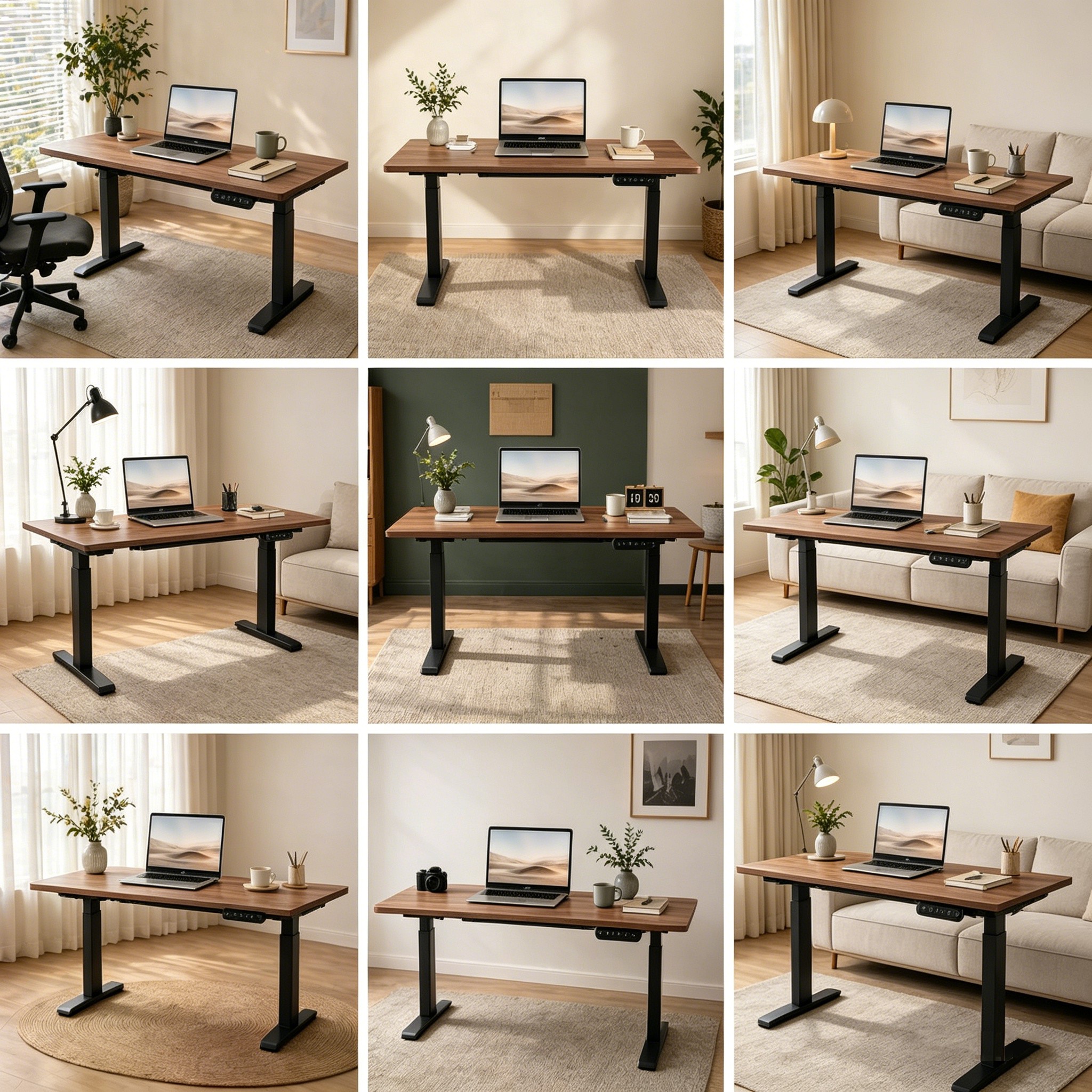 ZY-02 Two Stage Dual Motor Standing Workstation Smooth Lift Advantage for Commercial Office Projects