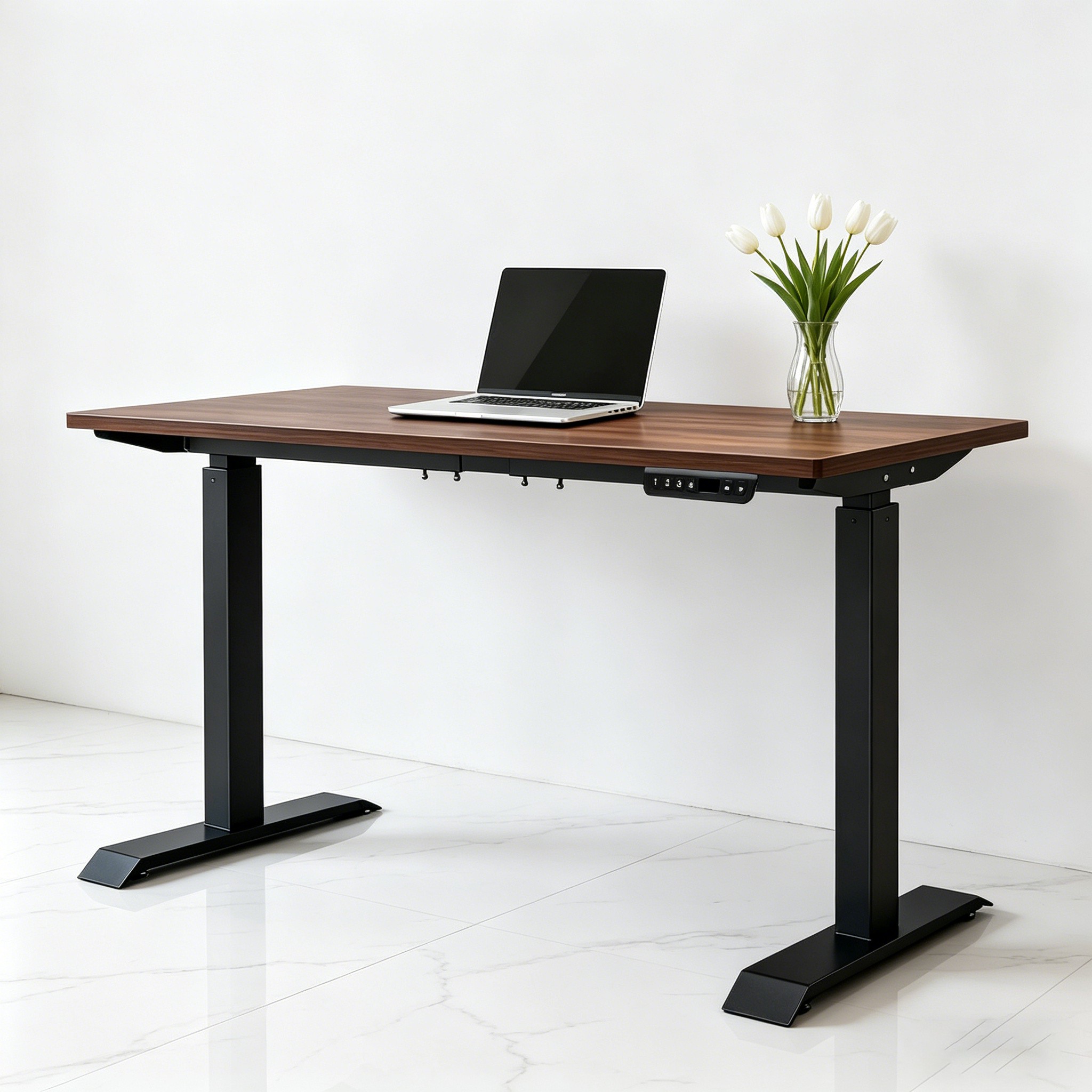 ZY-02 Commercial Ergonomic Desk Dual Motor Lift Advantage for Flexible Office Layouts