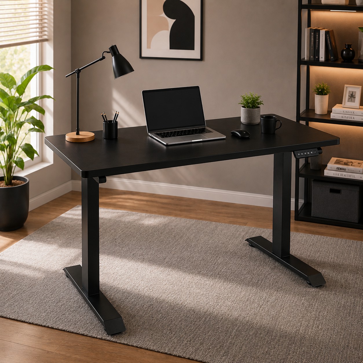 ZY-02 2-Stage Dual Motor Sit Stand Office Desk with Advanced Stability for Corporate Headquarters