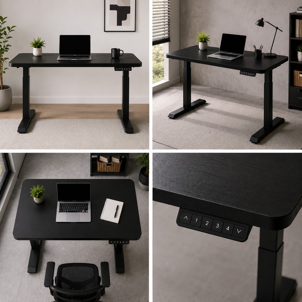ZY-02 2-Stage Dual Motor Electric Height Adjustable Table with Commercial Durability for Office Projects