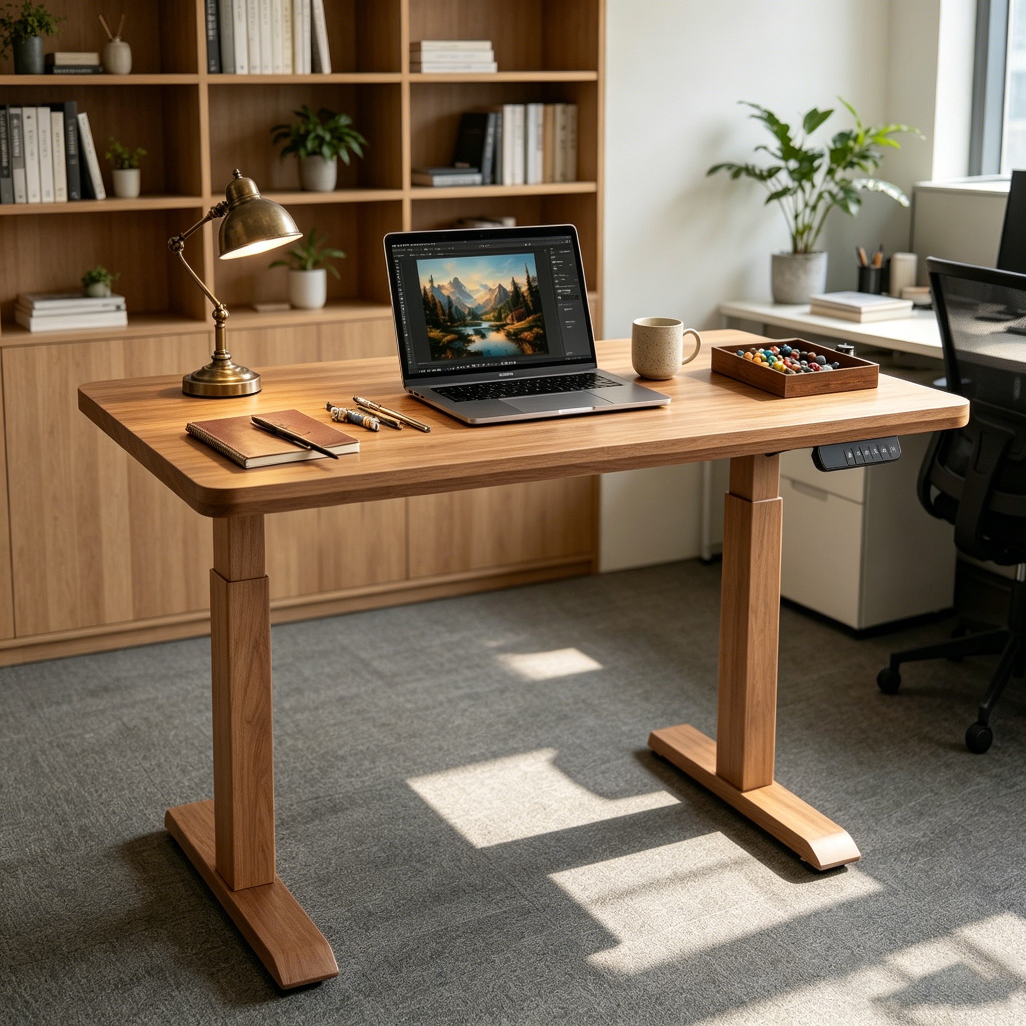 ZY-02 Professional Dual Motor Sit Stand Workstation Desk for Enterprise Office Procurement