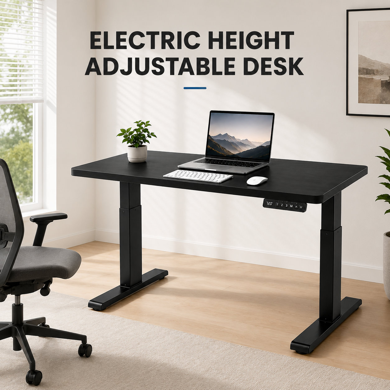 ZY-02 2-Stage Dual Motor Commercial Office Desk with Digital Memory Presets for Workspace Integrators