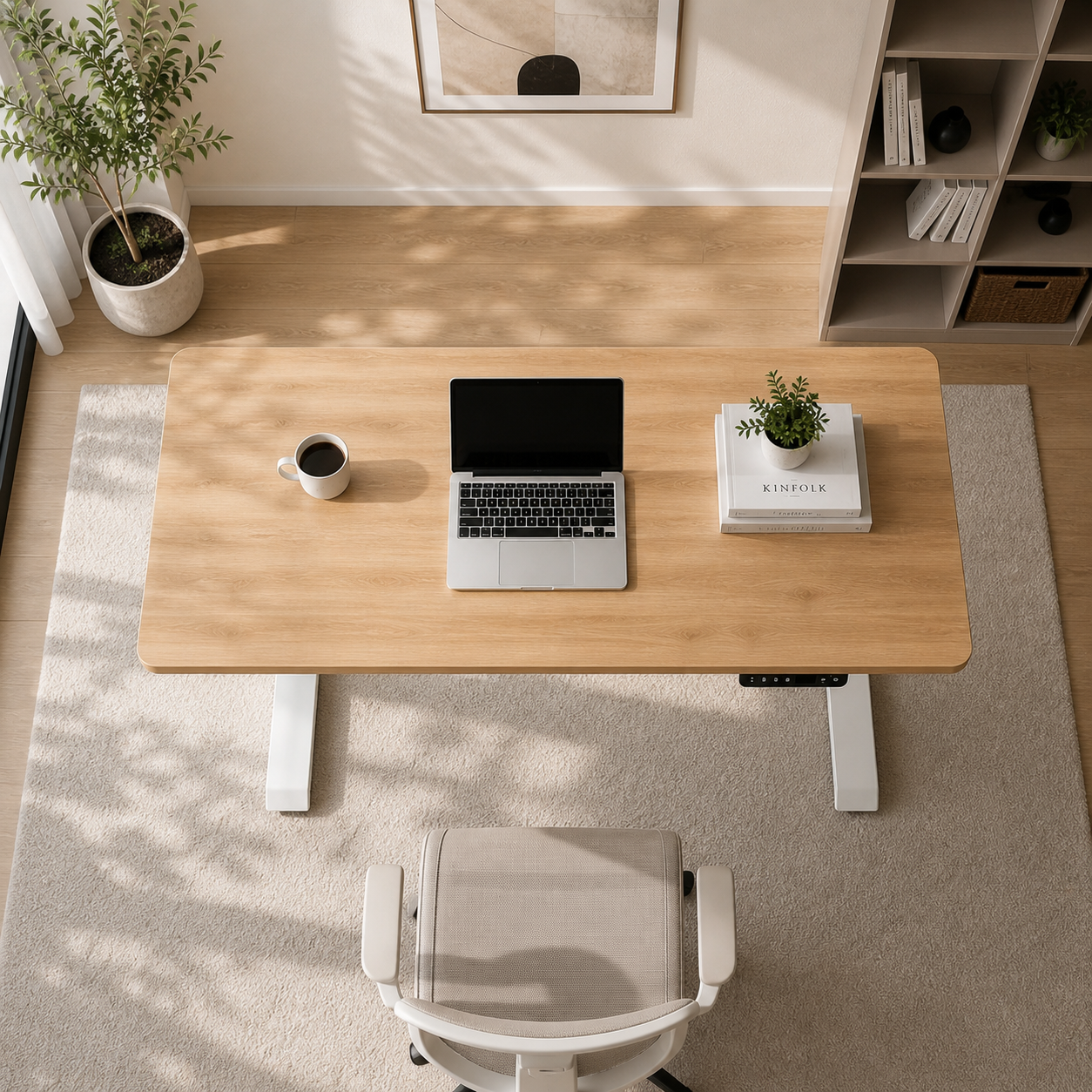 ZY-02 Dual Motor Electric Office Work Table with Wide Desktop Support for Procurement Managers
