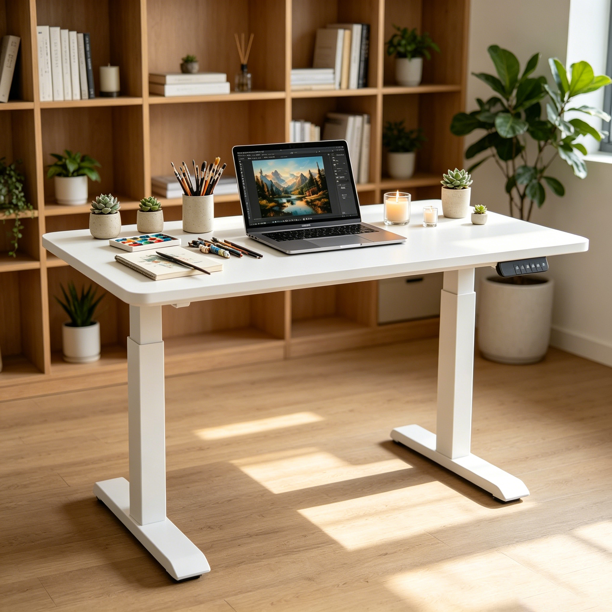 ZY-02 Professional Electric Standing Workstation with Dual Motors for Office Furniture Importers