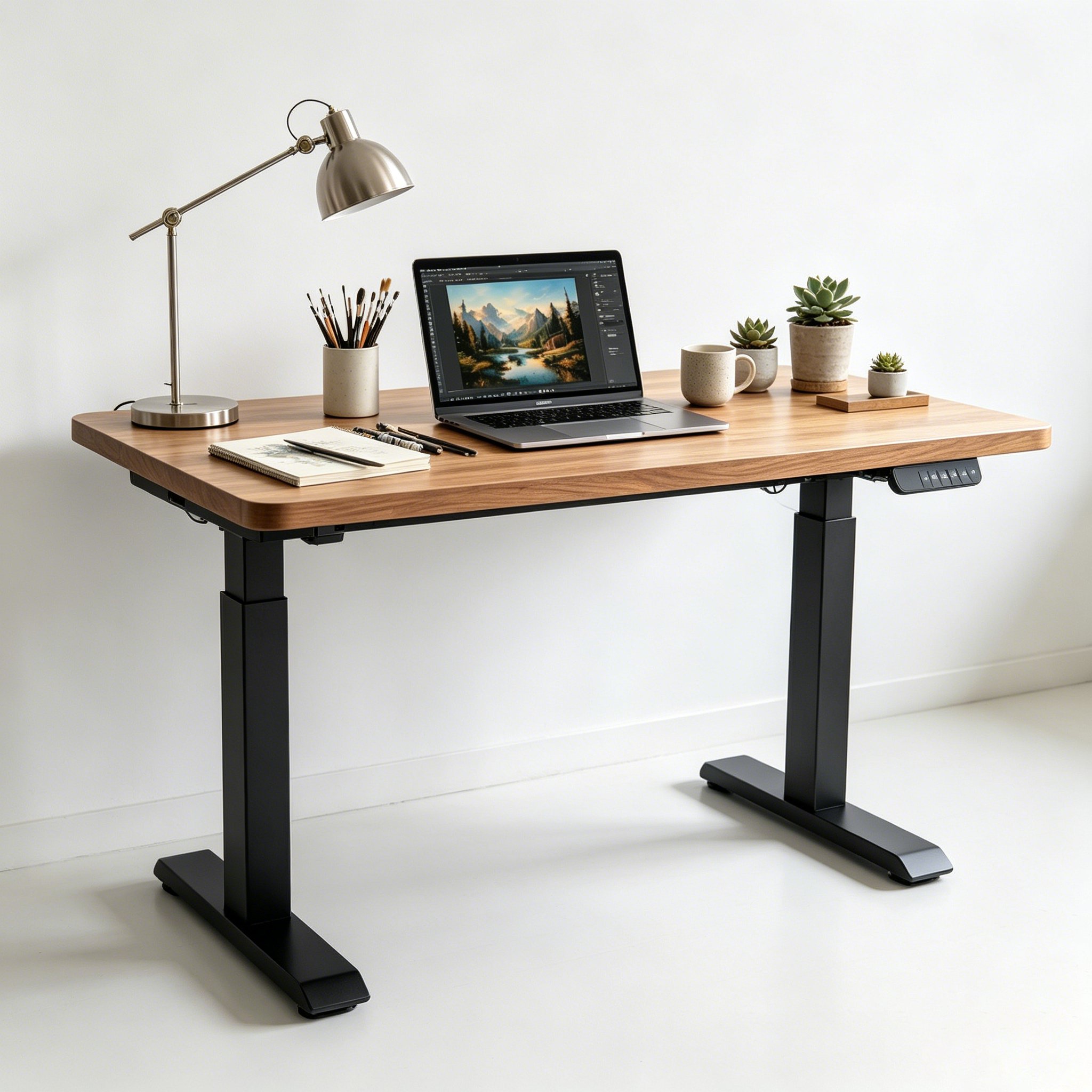 ZY-02 Electric Adjustable Office Table with Dual Motor Synchronization for Modern Workspace Solutions