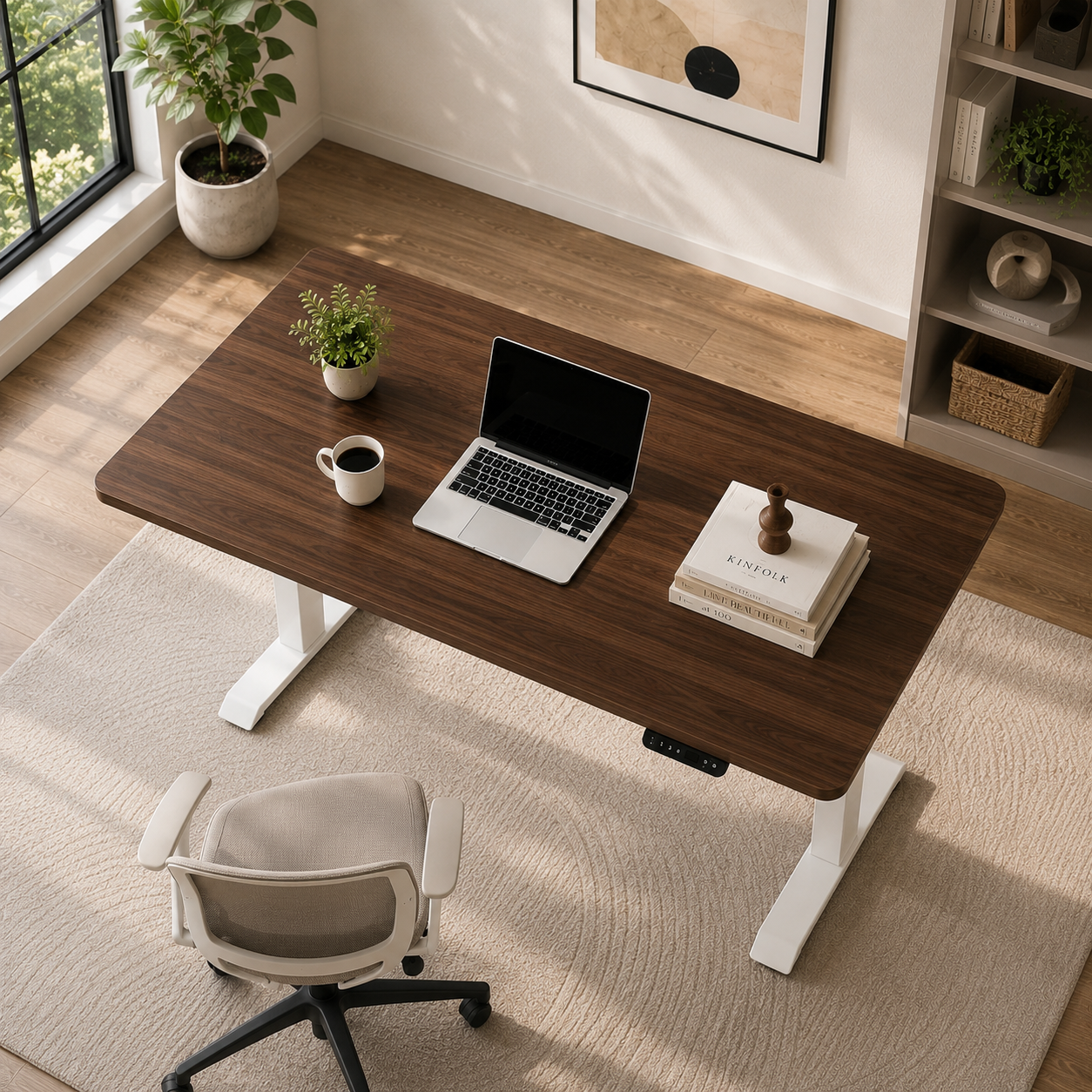 ZY-02 Dual Motor Standing Office Furniture with Electric Lift System for Global Distributors