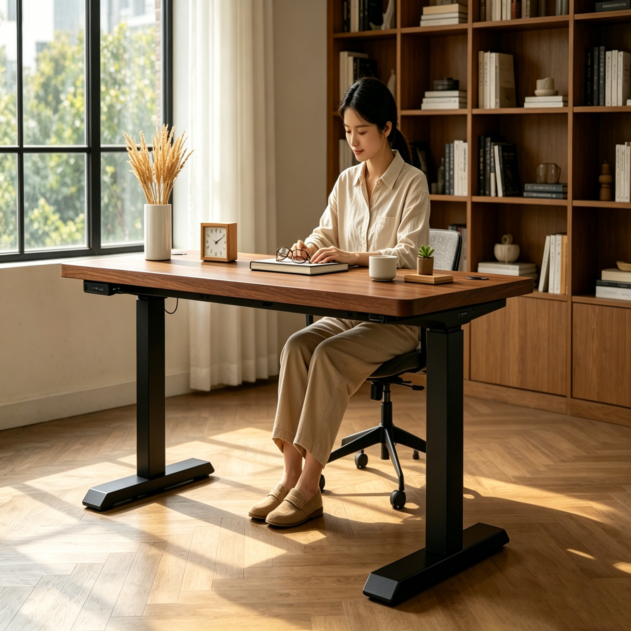 ZY-02 Dual Motor Ergonomic Desk Frame with 2-Stage Lifting Columns for Office Furniture Wholesalers