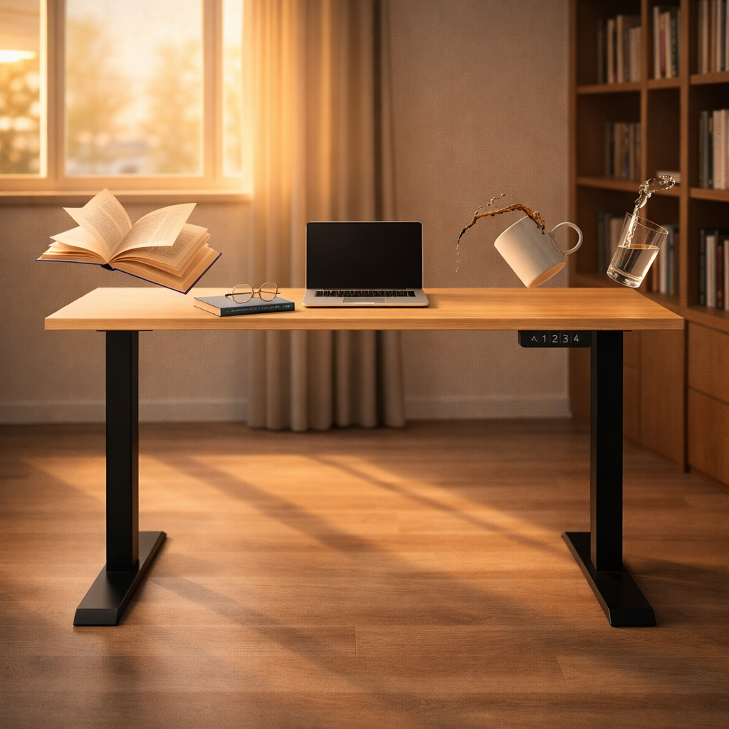 ZY-02 Industrial Style Wooden Standing Desk