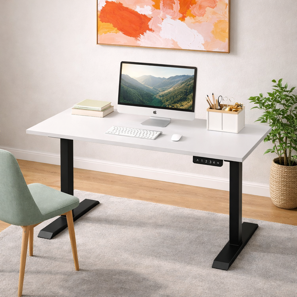 ZY-02 Home Office Desk with Chair Setup