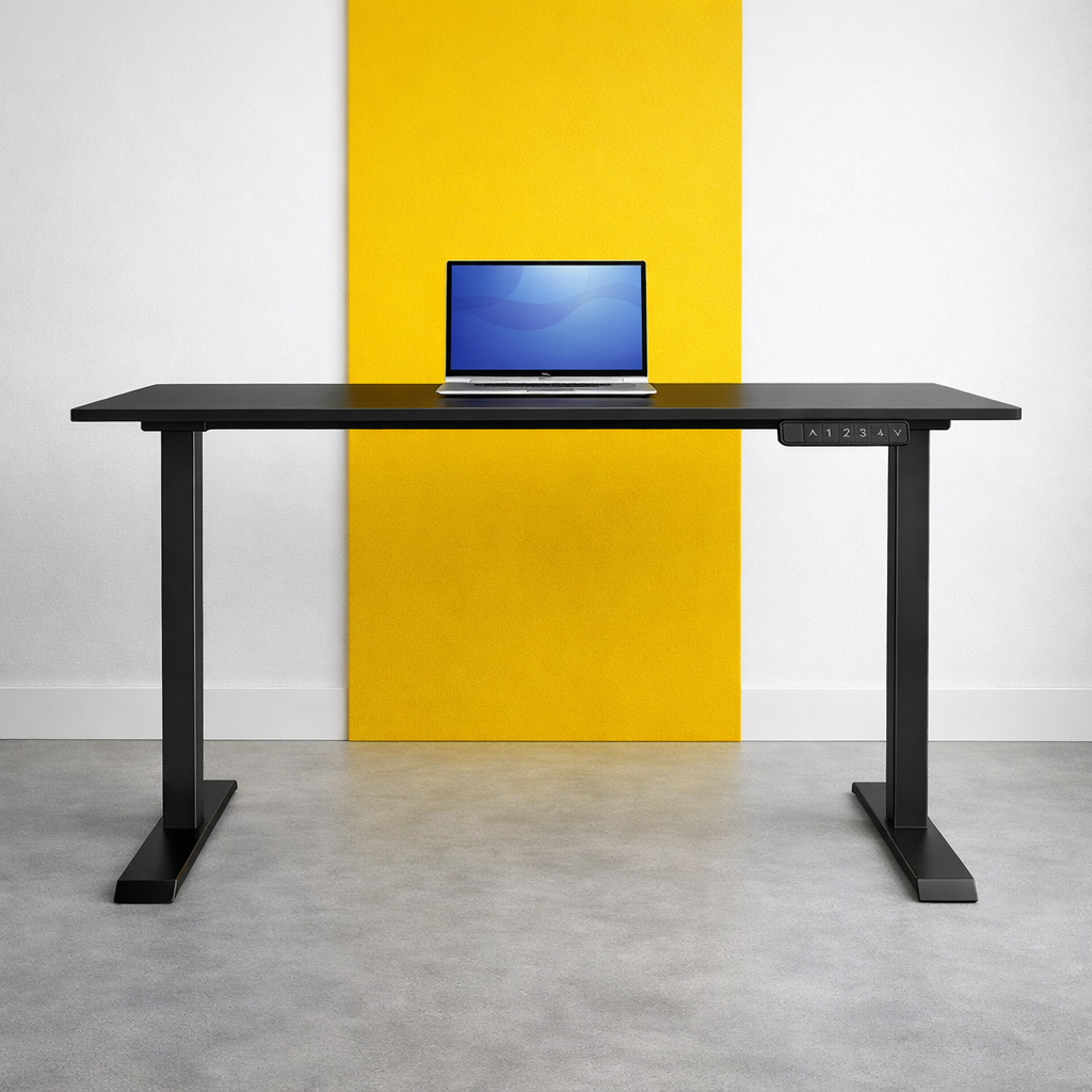 ZY-02 Orange Accent Home Office Standing Desk