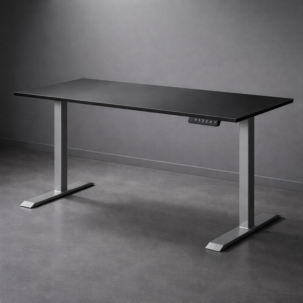 Dual Motor ZY-02 Electric Standing Desk Adjustable Height Workstation