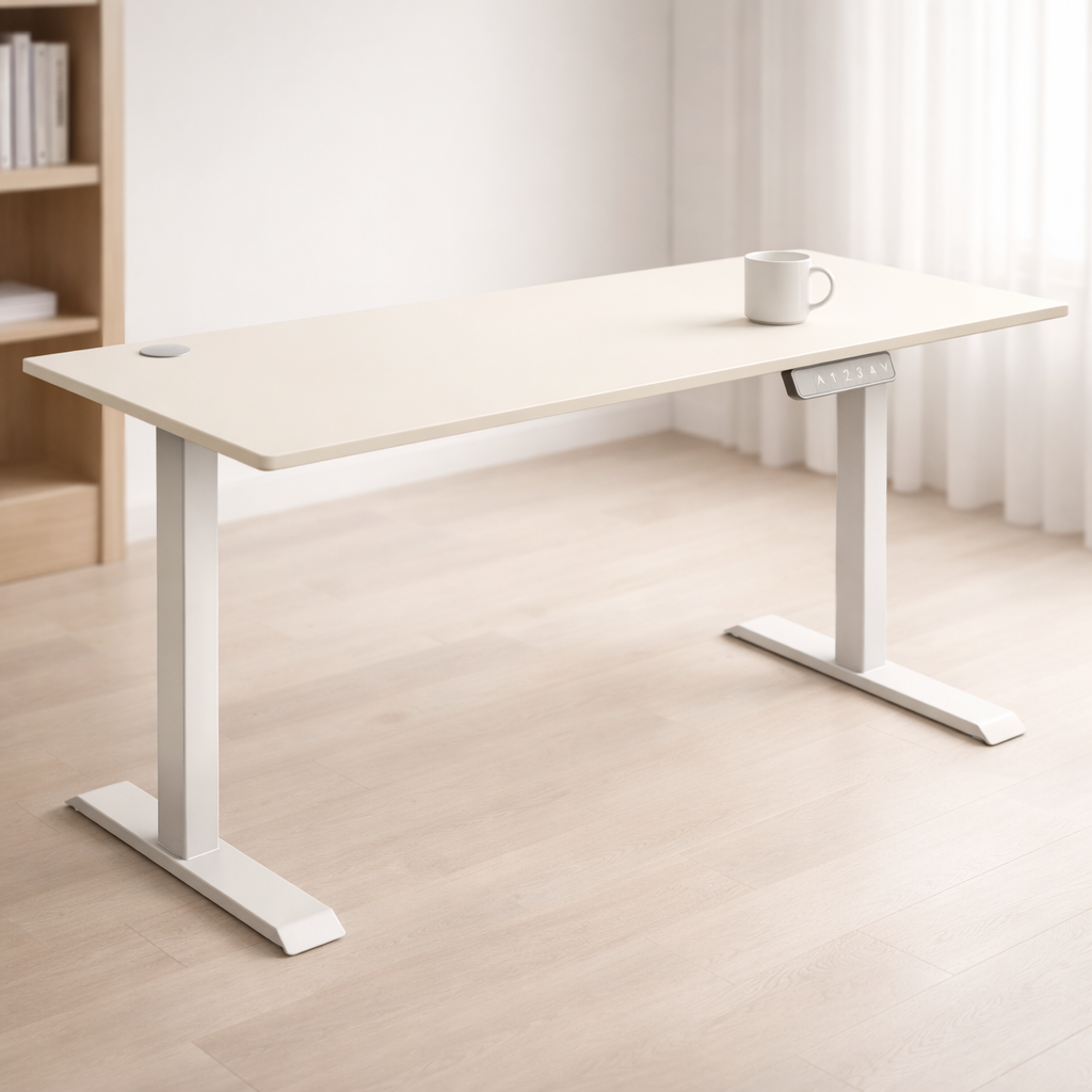 ZY-02 | Black Dual Motor Electric Standing Desk
